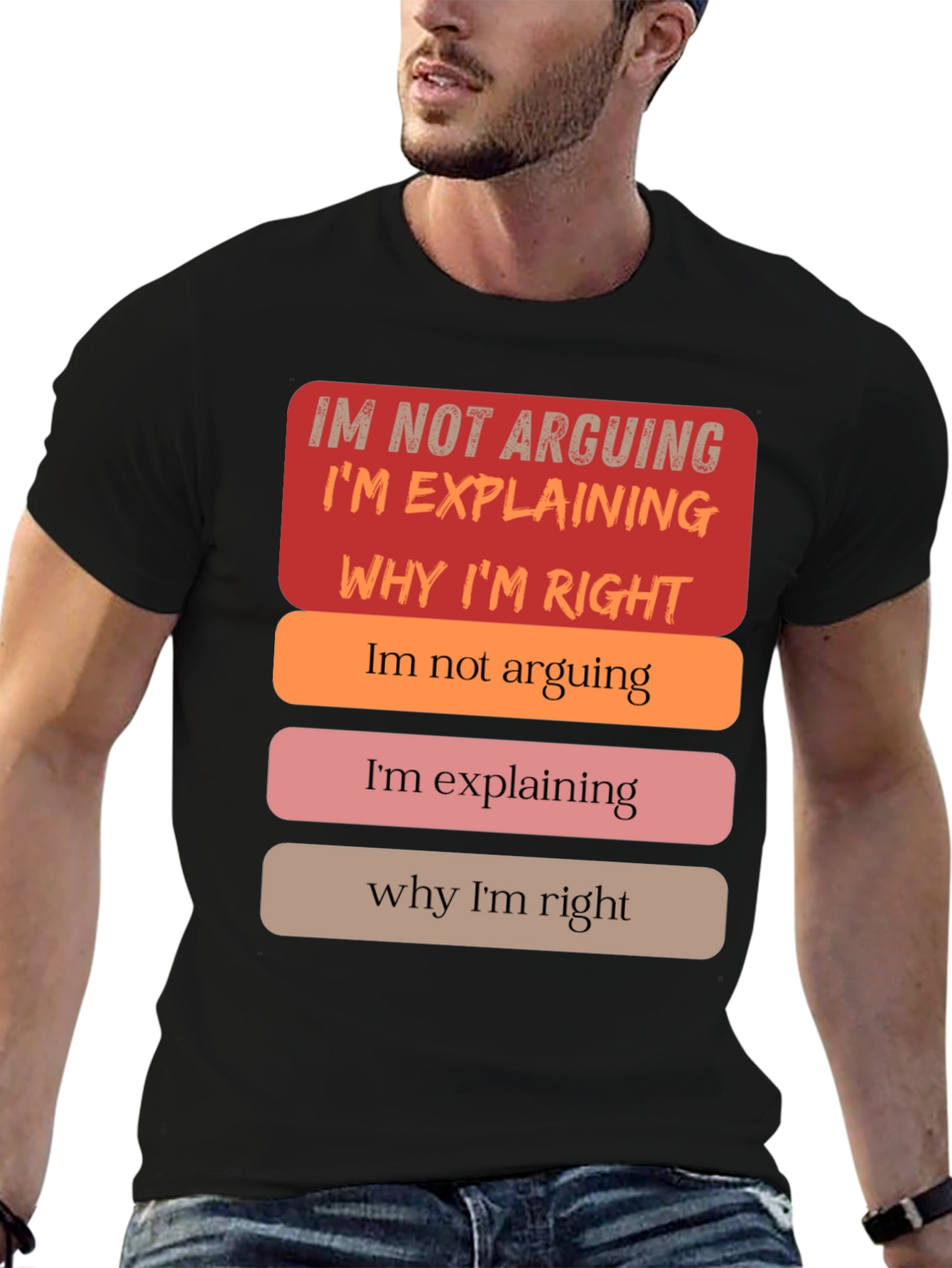 Funny Im Not Arguing Im Explaining Graphic T-Shirt