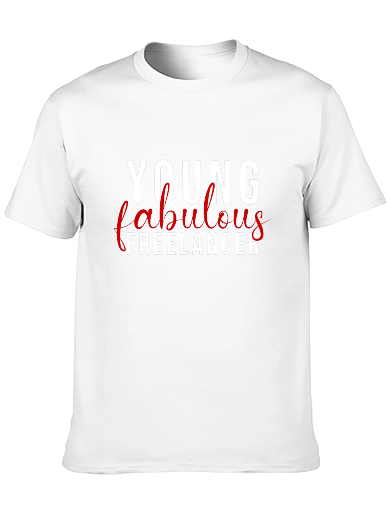 Young Fabulous Freelancer Black T-Shirt