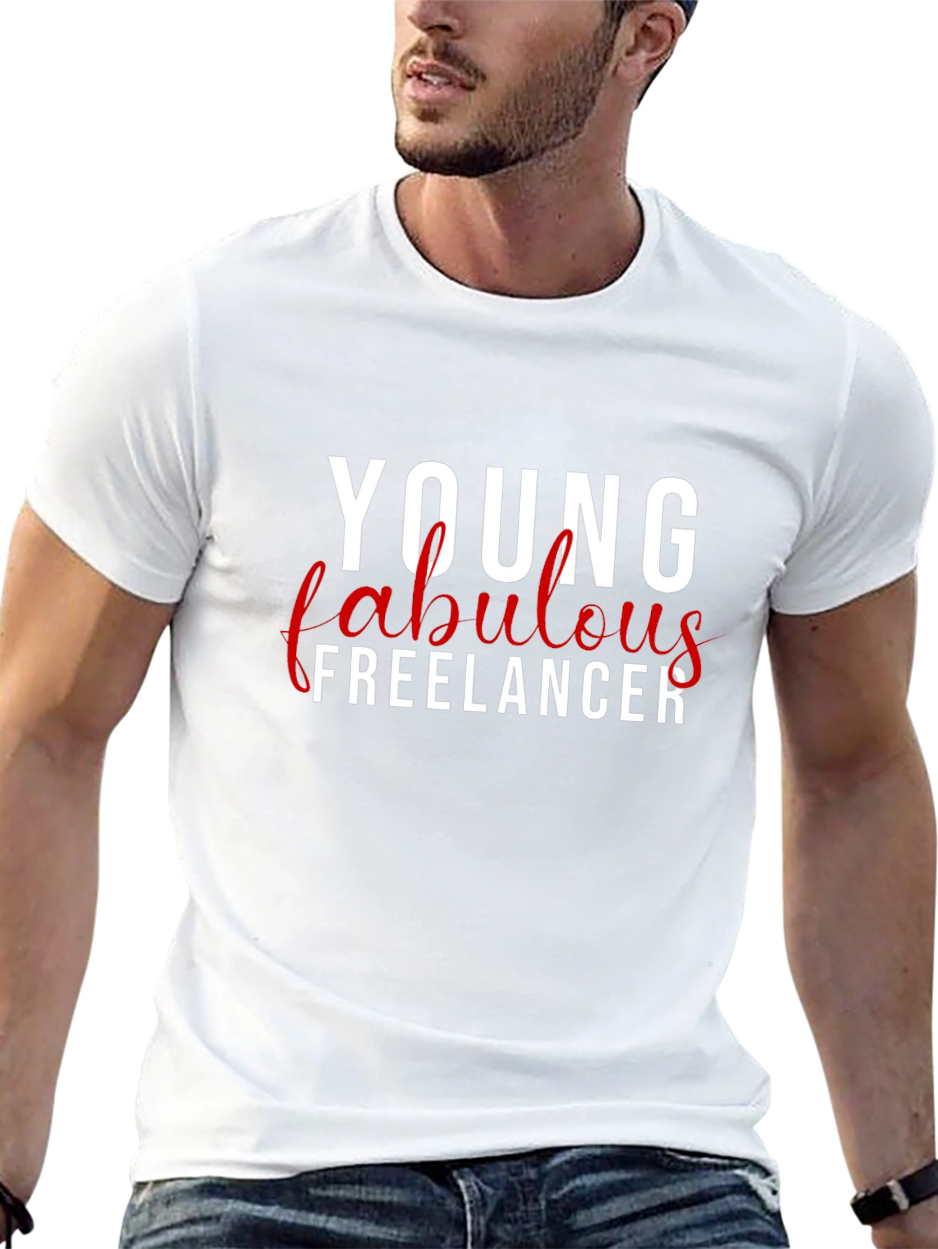 Young Fabulous Freelancer Black T-Shirt