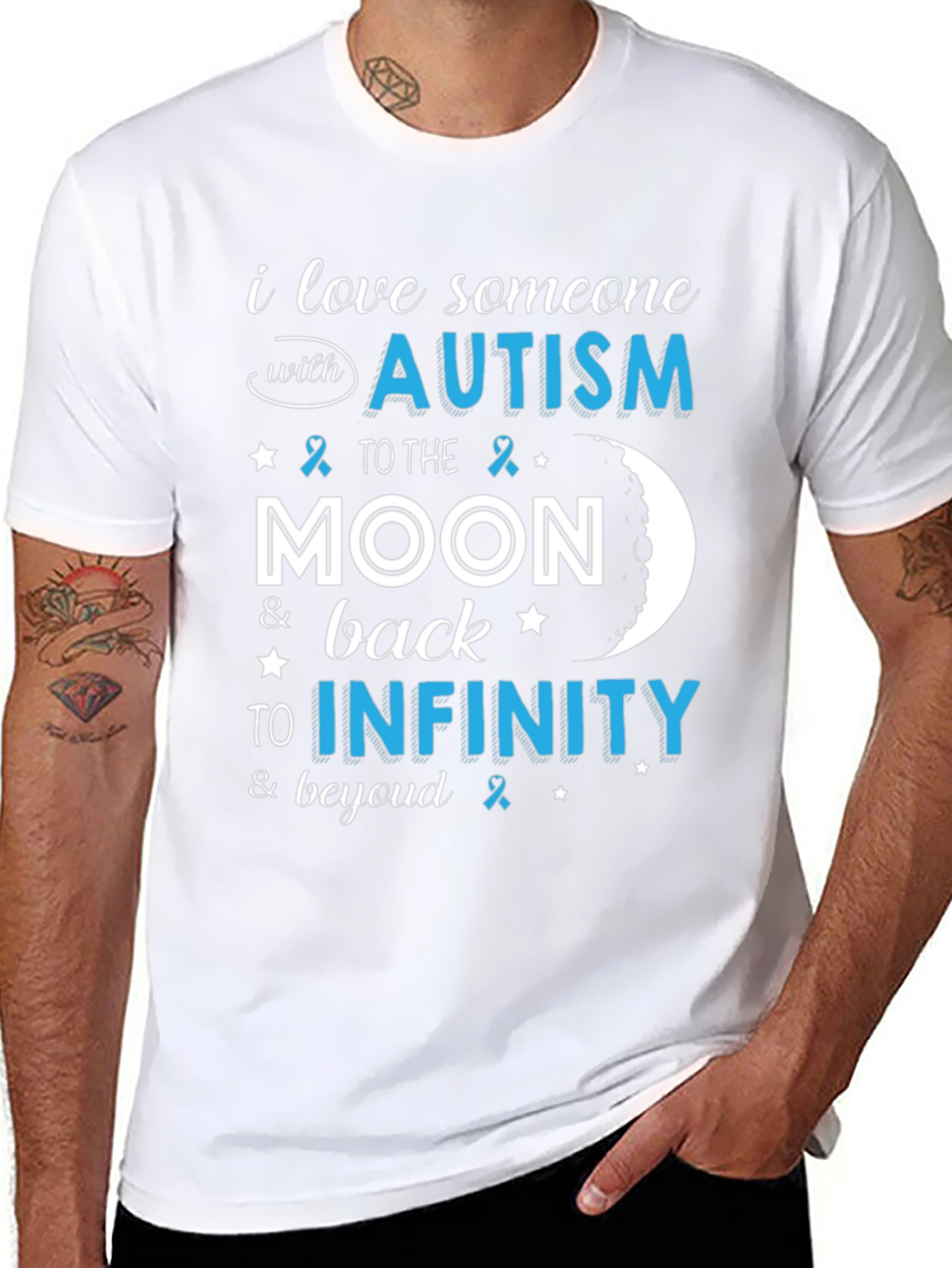 Autism Awareness T-Shirt: Love to Infinity & Beyond