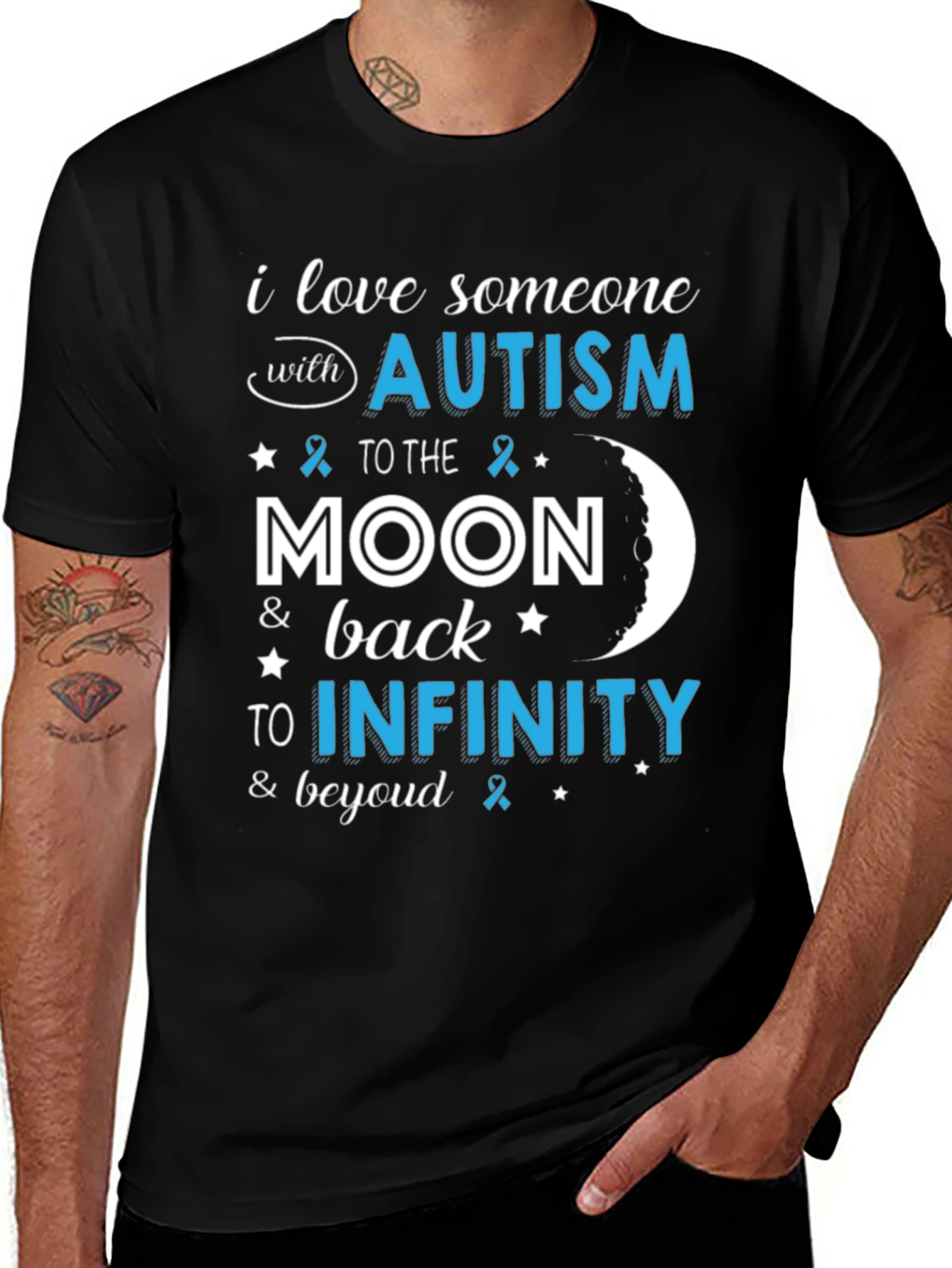 Autism Awareness T-Shirt: Love to Infinity & Beyond