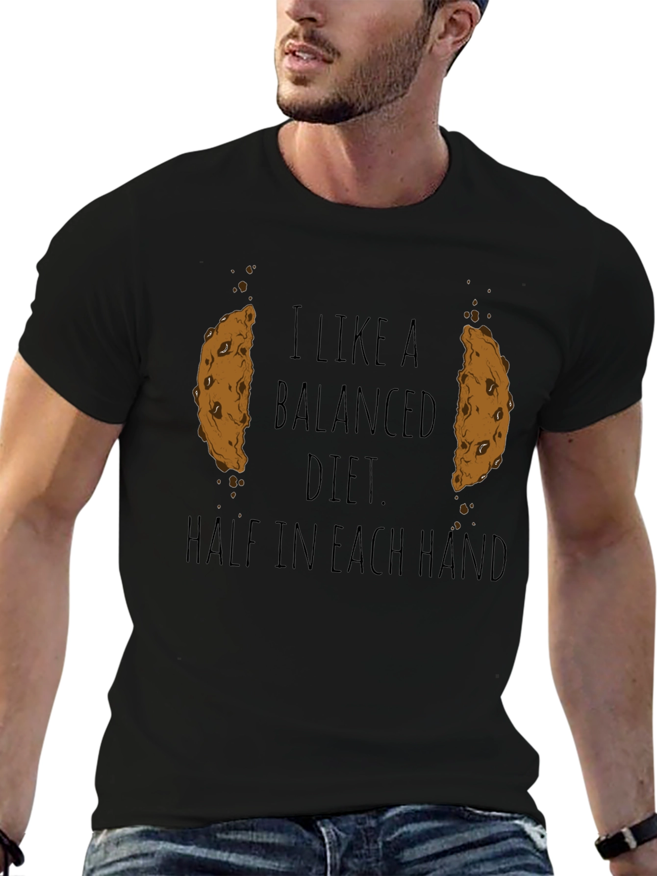 Balanced Diet Cookie Graphic Tee