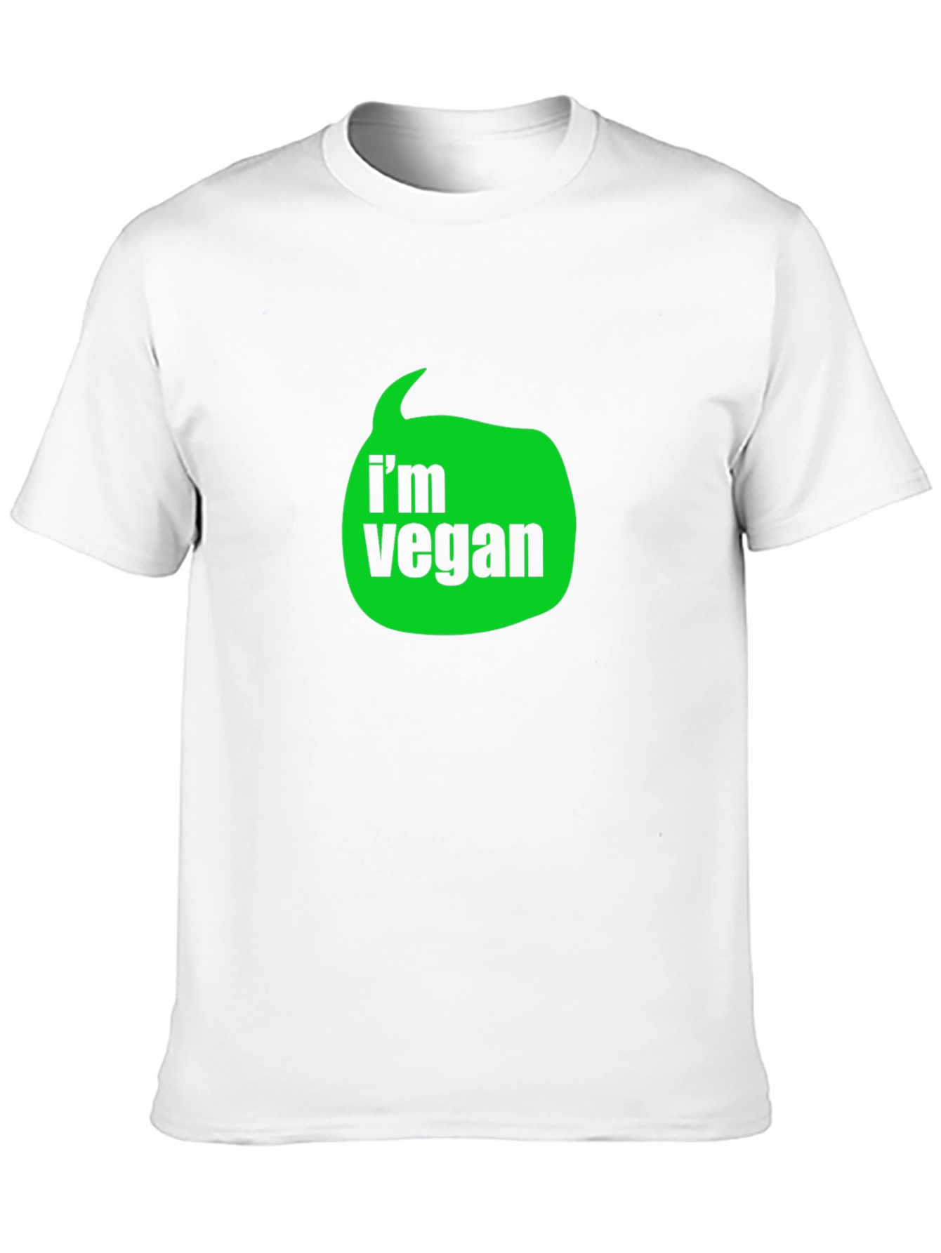 Im Vegan T-Shirt - Black - Graphic Tee