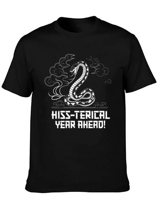 Hiss-terical Snake Graphic Tee - Year Ahead