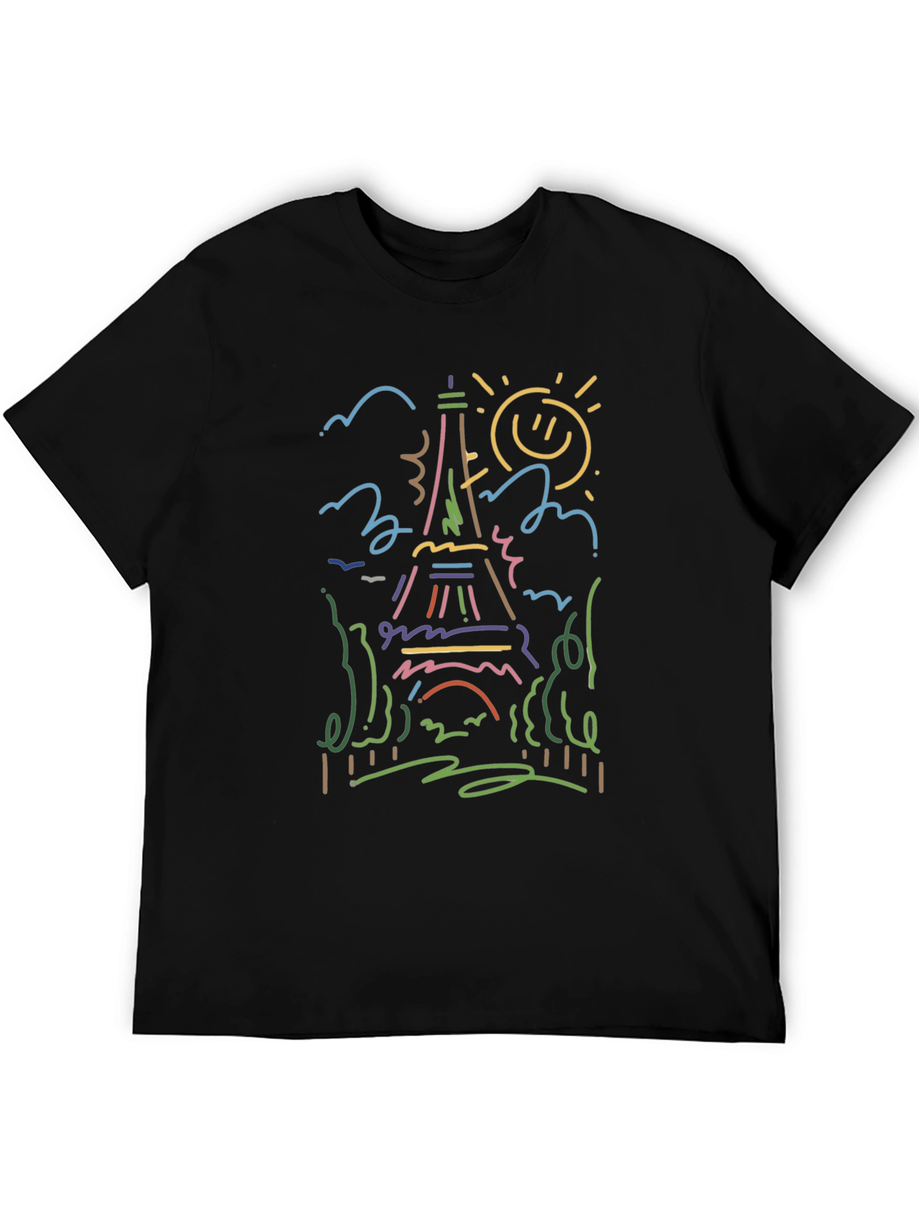 Paris Eiffel Tower Graphic Tee
