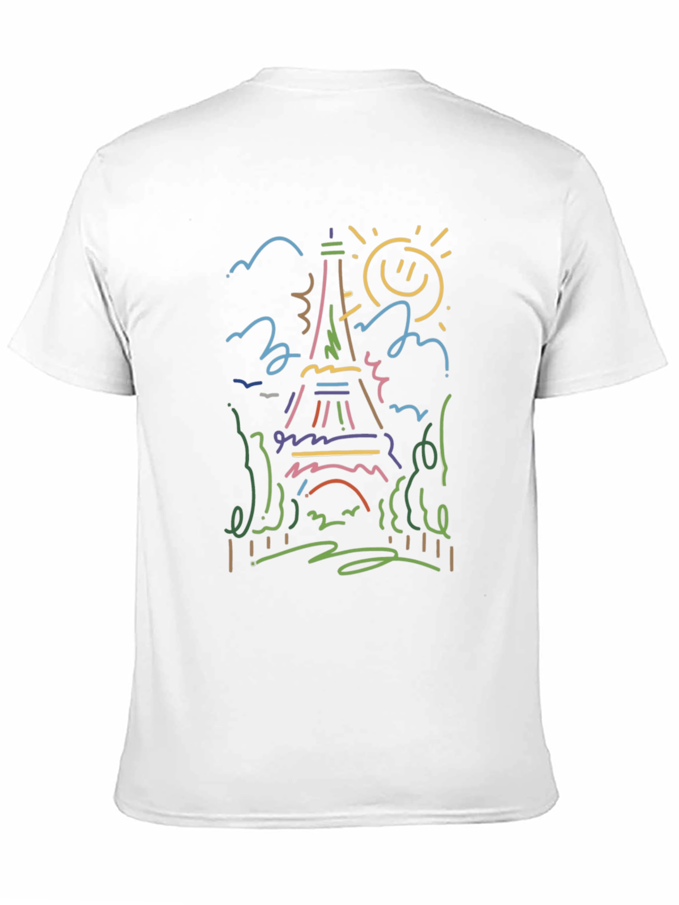 Paris Eiffel Tower Graphic Tee