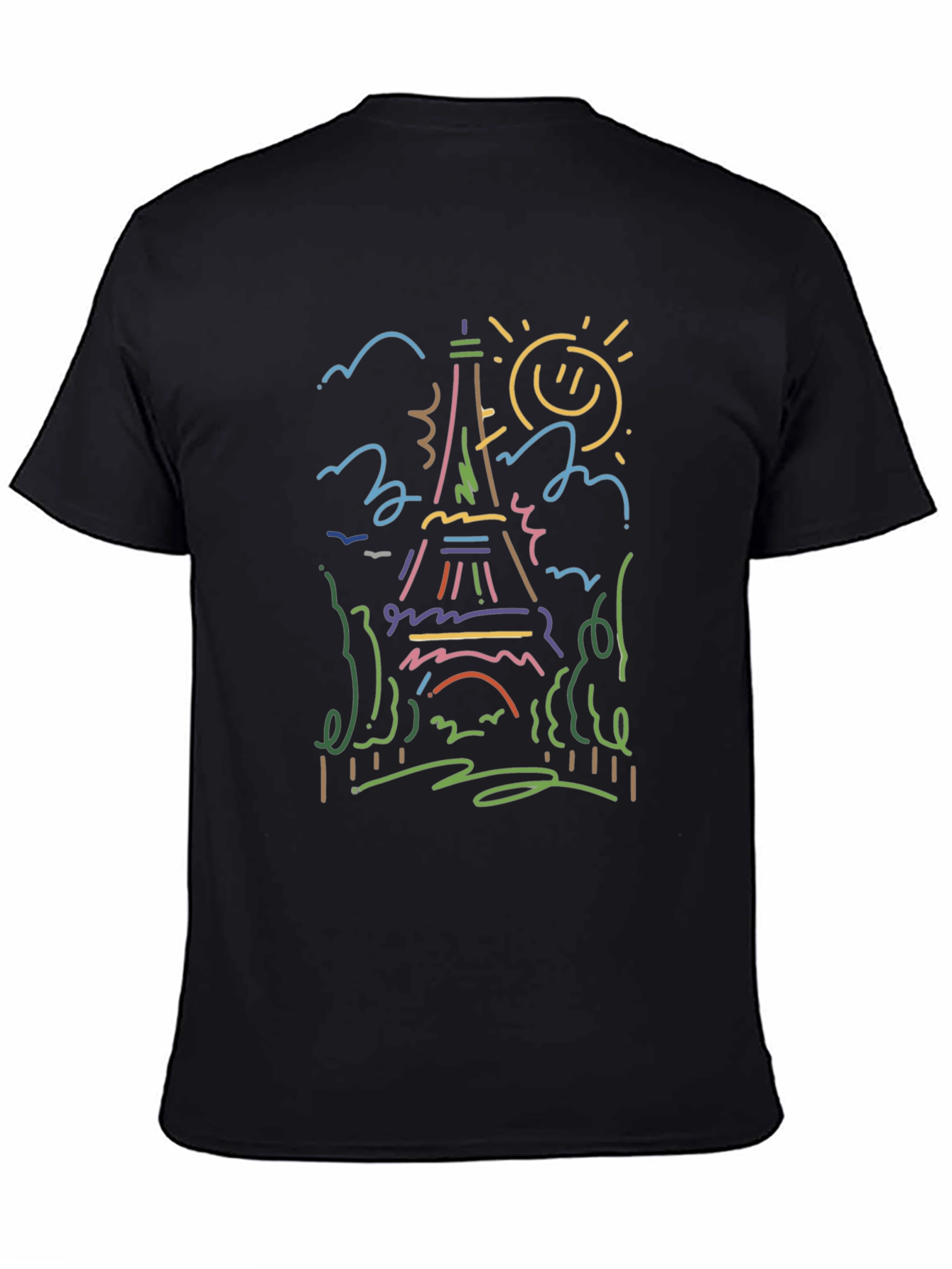 Paris Eiffel Tower Graphic Tee