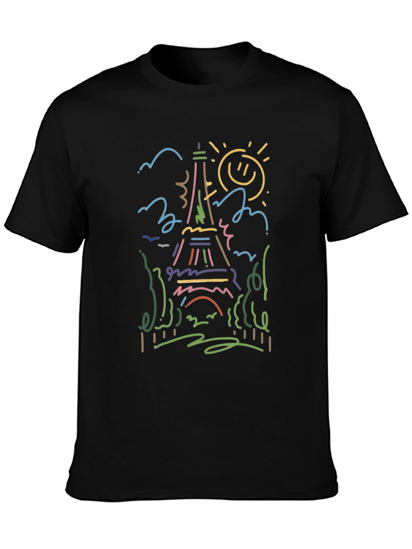 Paris Eiffel Tower Graphic Tee