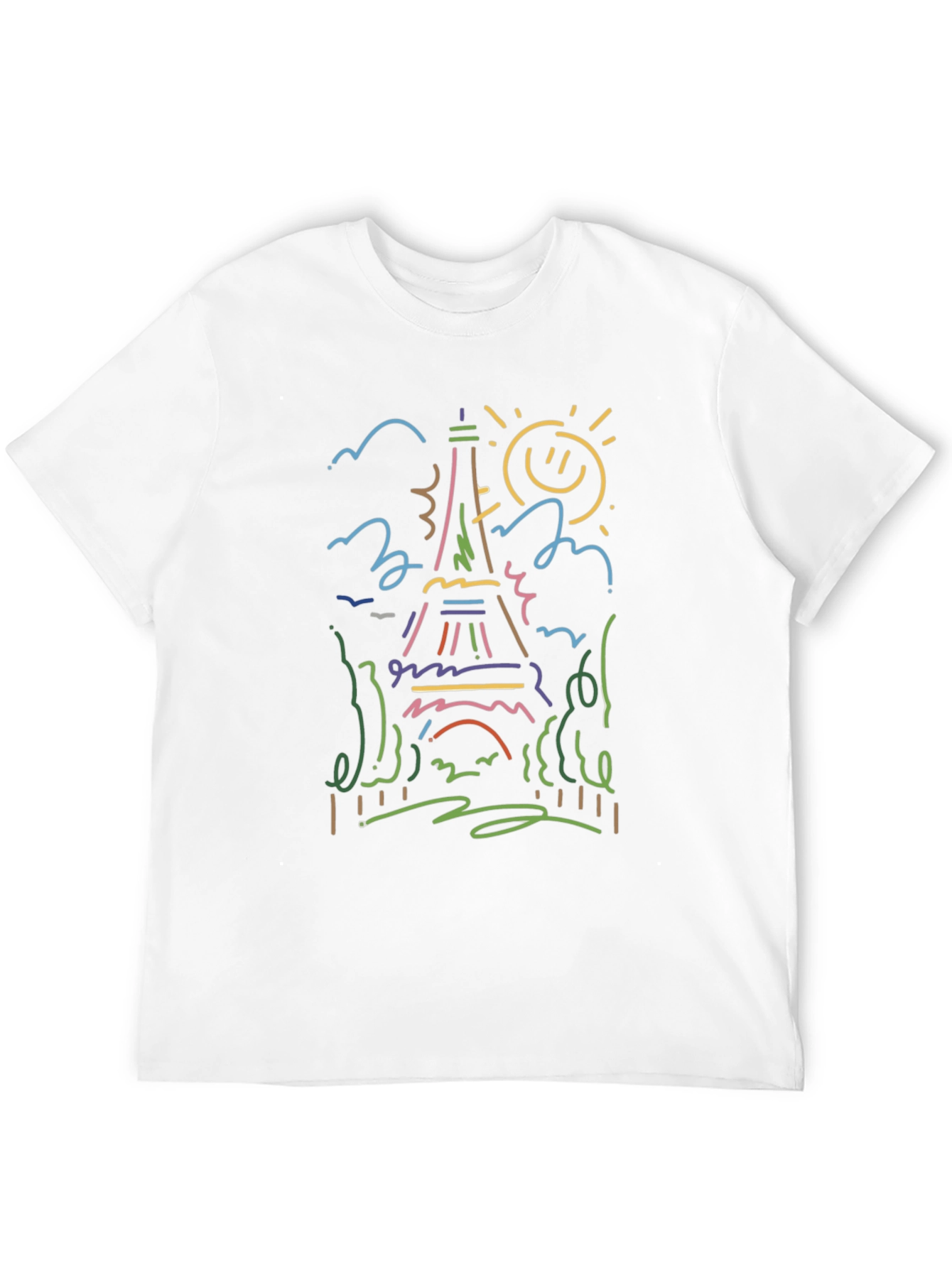 Paris Eiffel Tower Graphic Tee