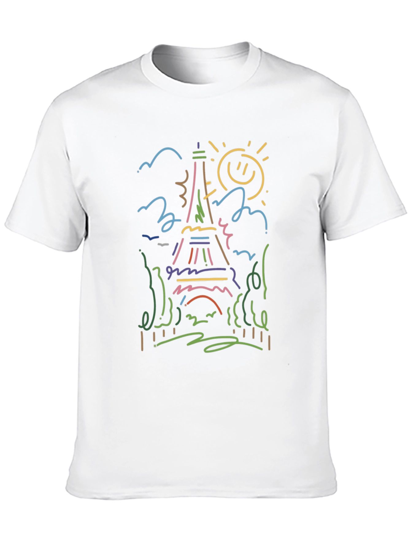 Paris Eiffel Tower Graphic Tee