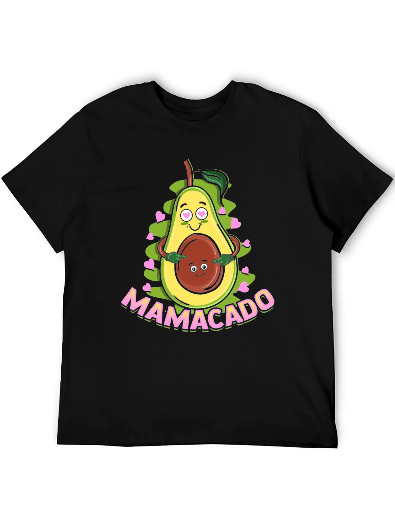 Mamacado Graphic T-Shirt - Cute Avocado Mom Tee