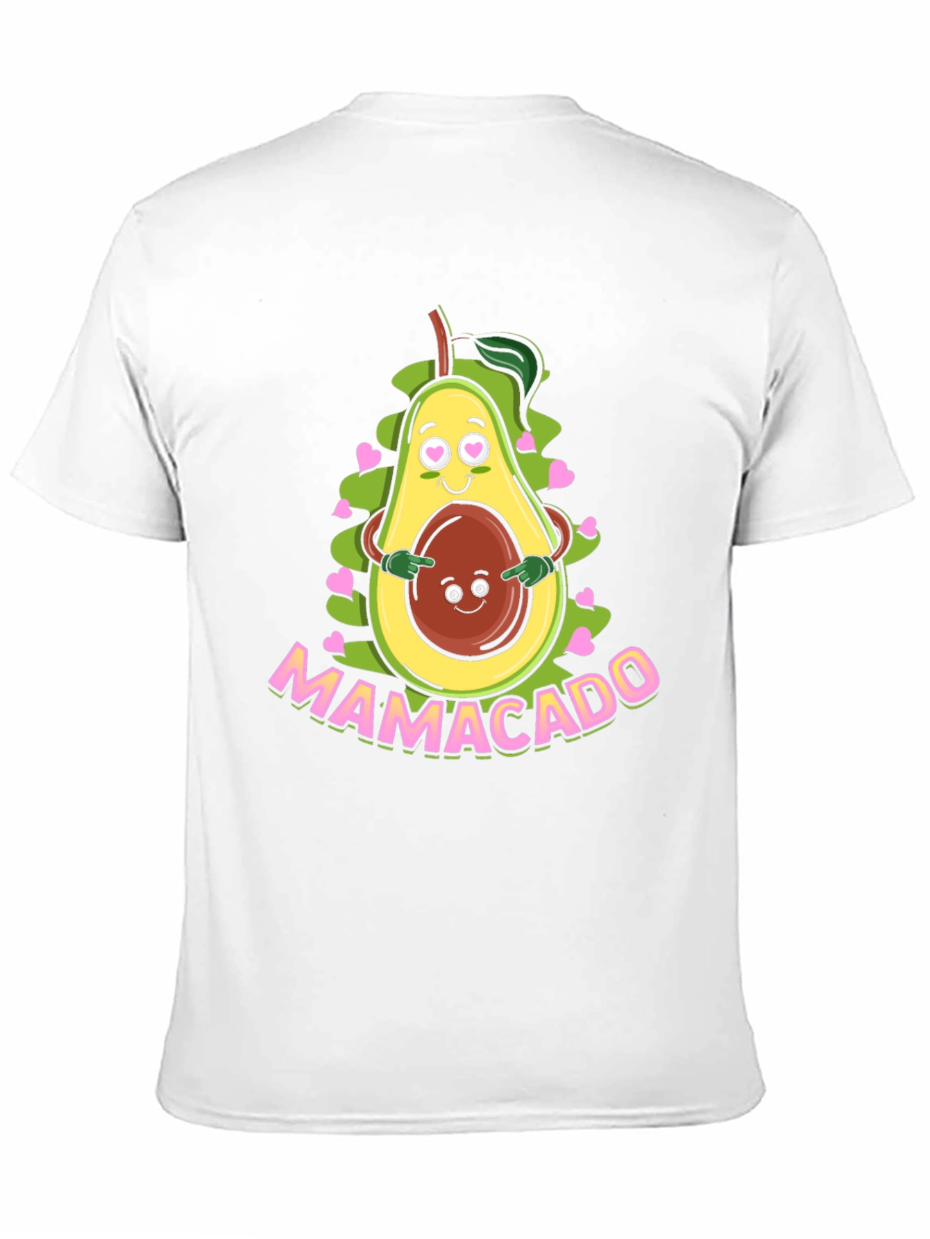 Mamacado Graphic T-Shirt - Cute Avocado Mom Tee