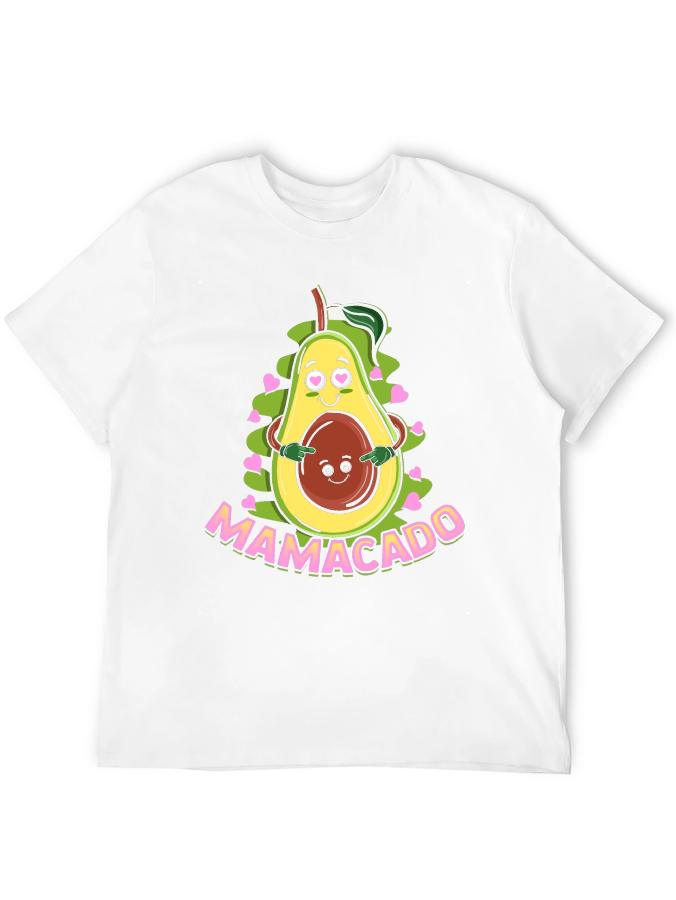Mamacado Graphic T-Shirt - Cute Avocado Mom Tee