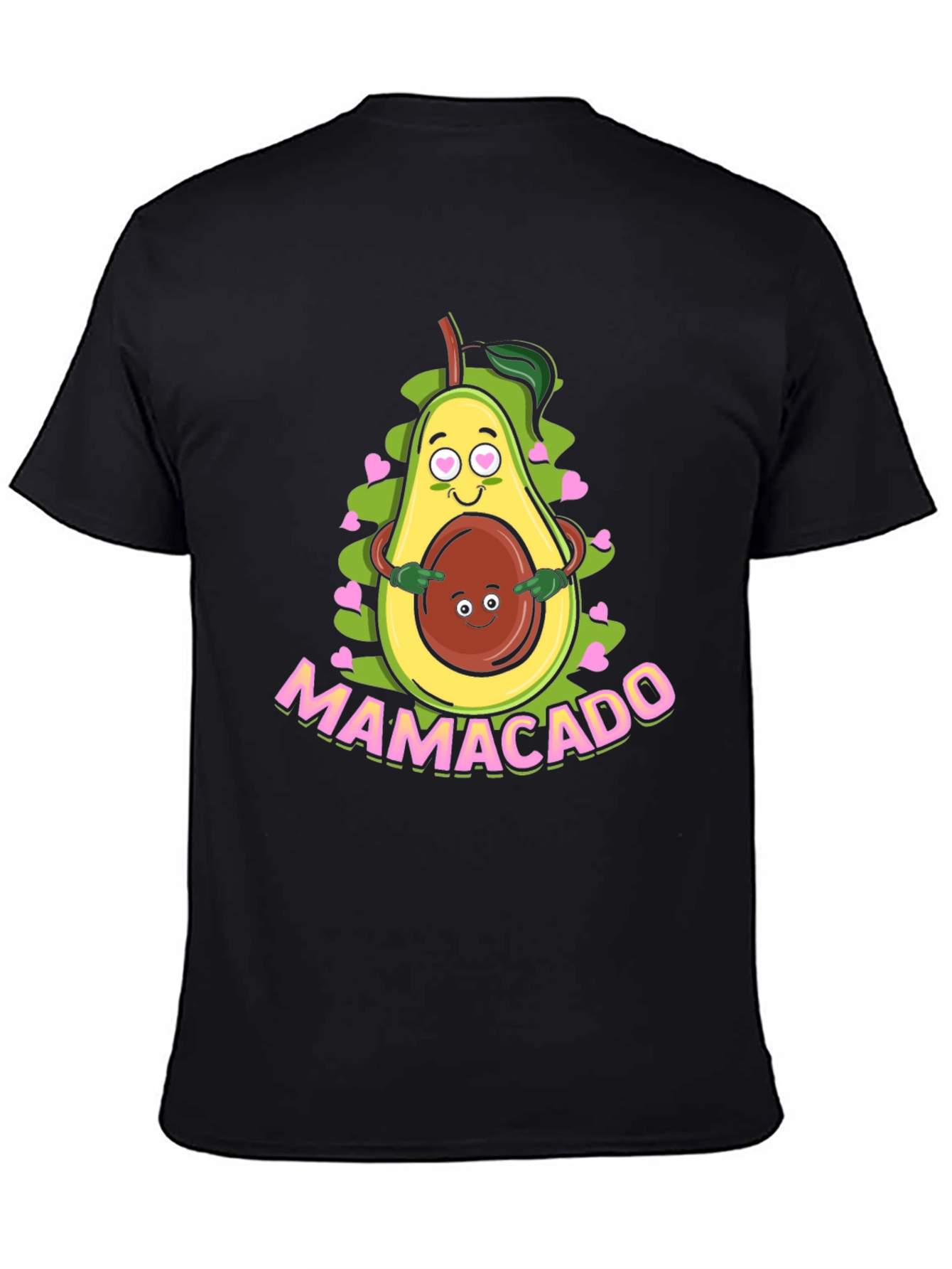 Mamacado Graphic T-Shirt - Cute Avocado Mom Tee
