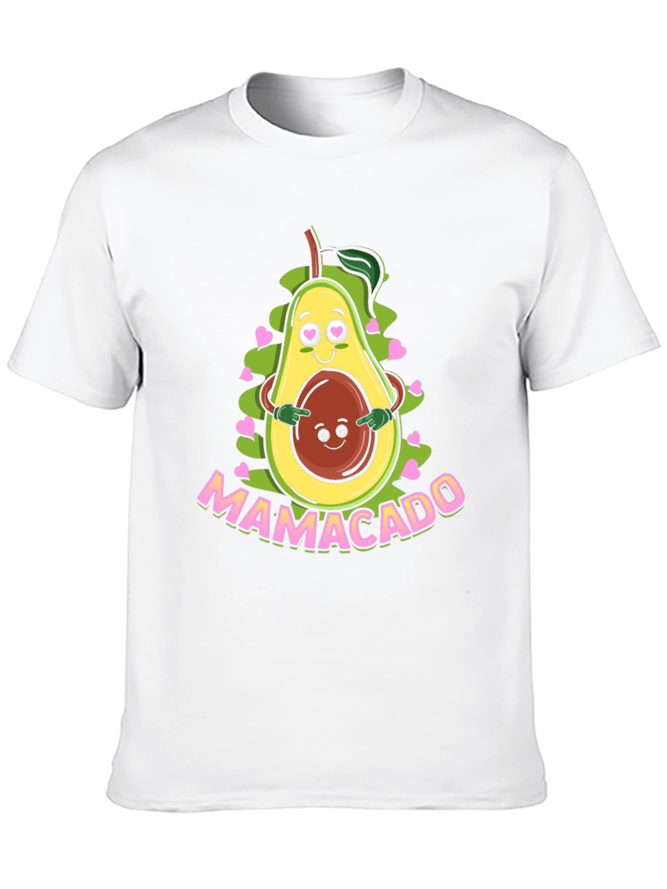 Mamacado Graphic T-Shirt - Cute Avocado Mom Tee