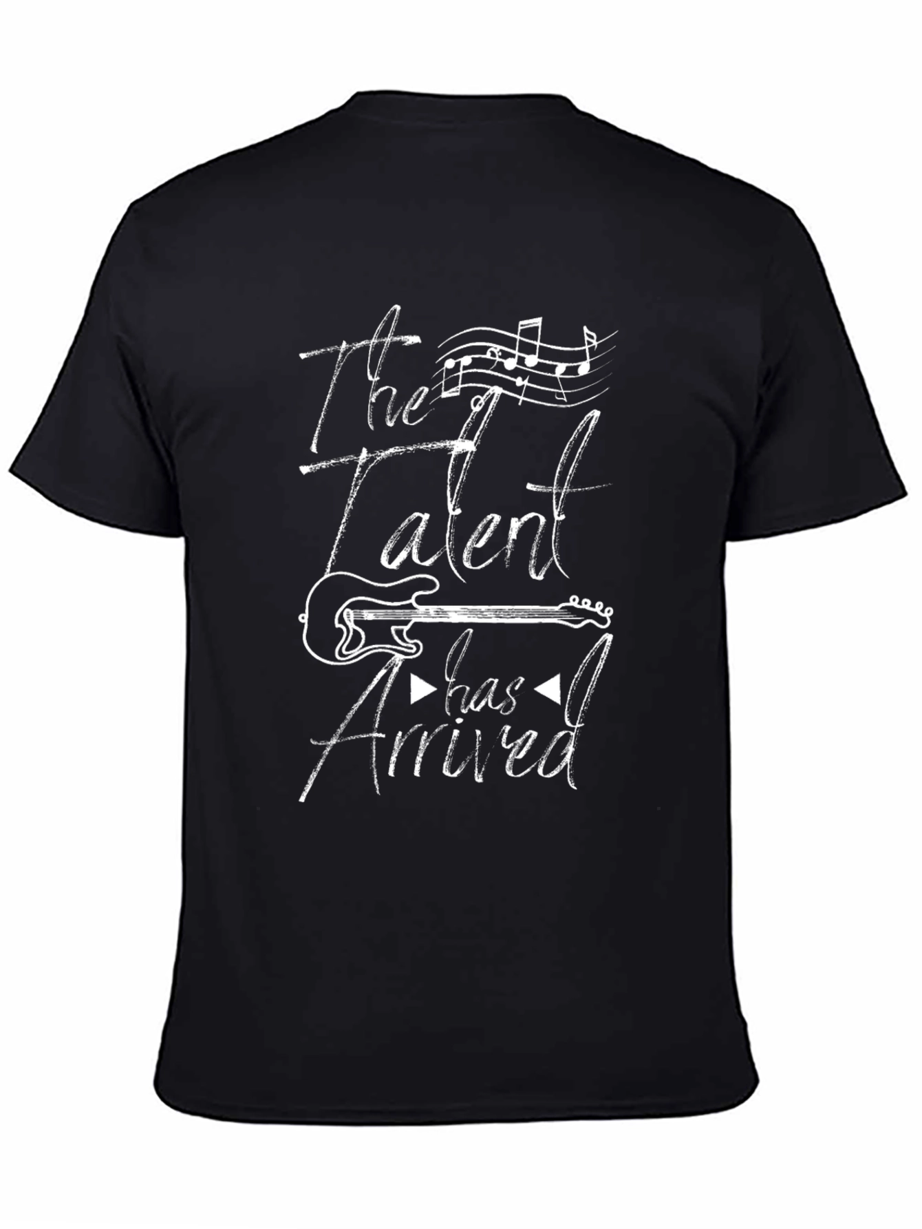 The Talent Has Arrived Guitar Graphic T-Shirt
