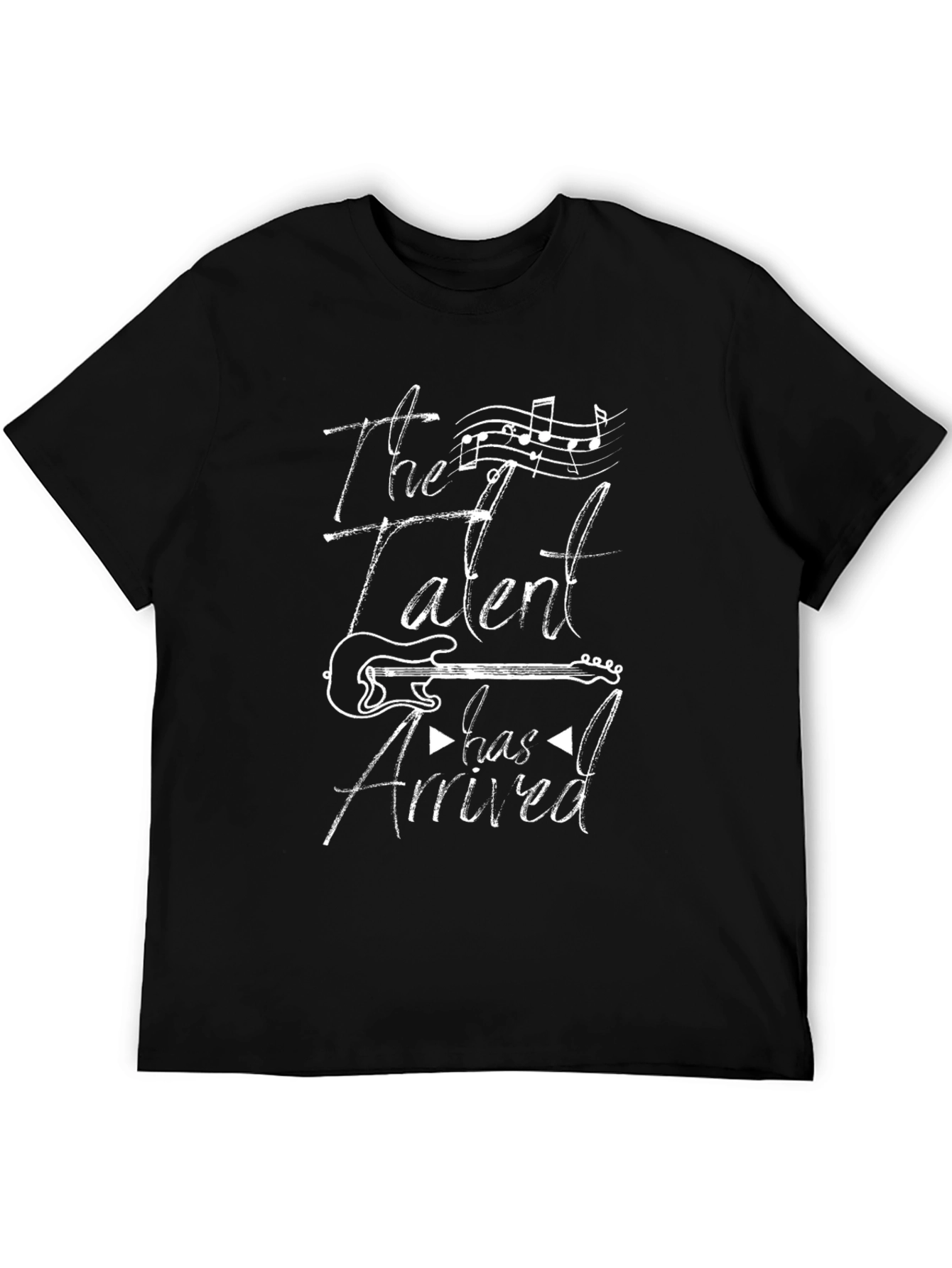 The Talent Has Arrived Guitar Graphic T-Shirt
