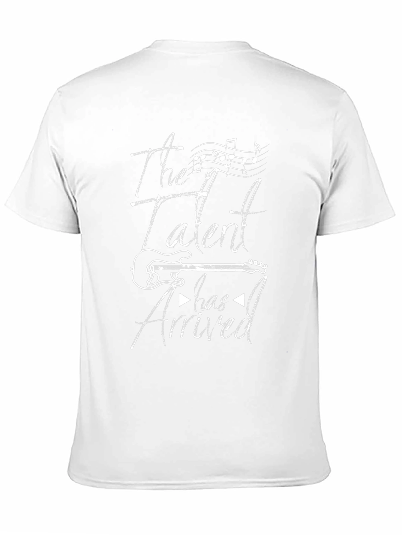 The Talent Has Arrived Guitar Graphic T-Shirt