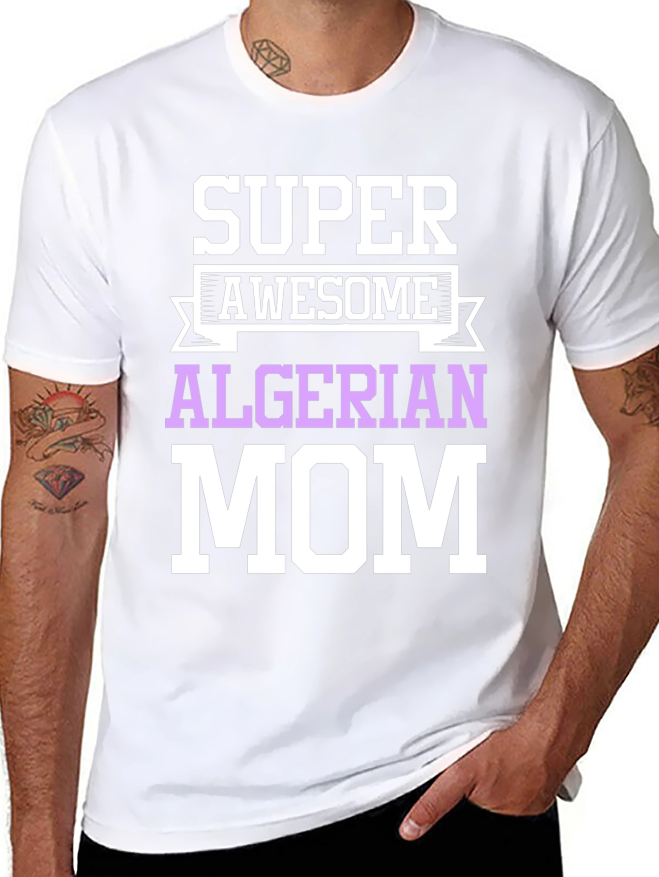 Super Awesome Algerian Mom T-Shirt