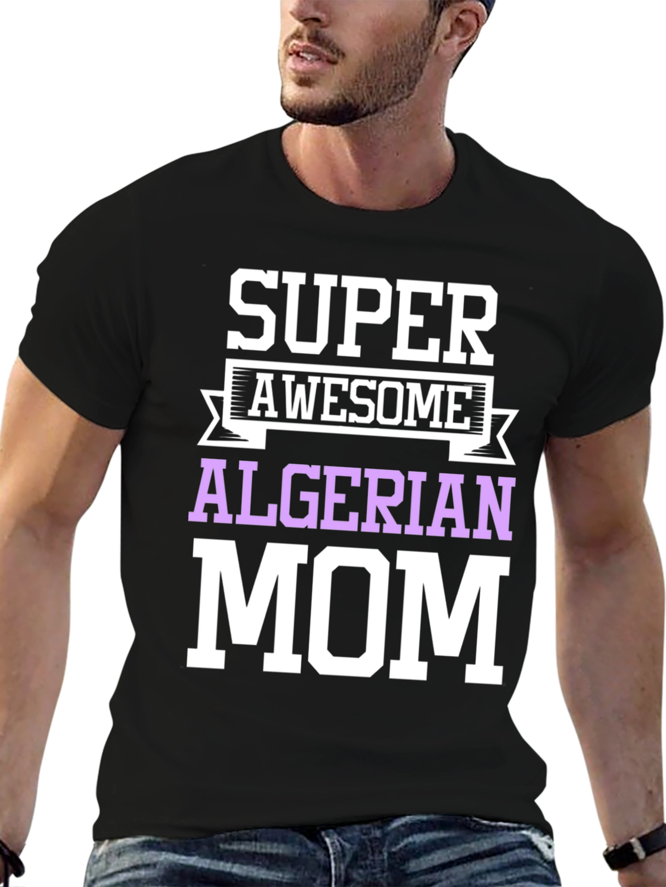 Super Awesome Algerian Mom T-Shirt