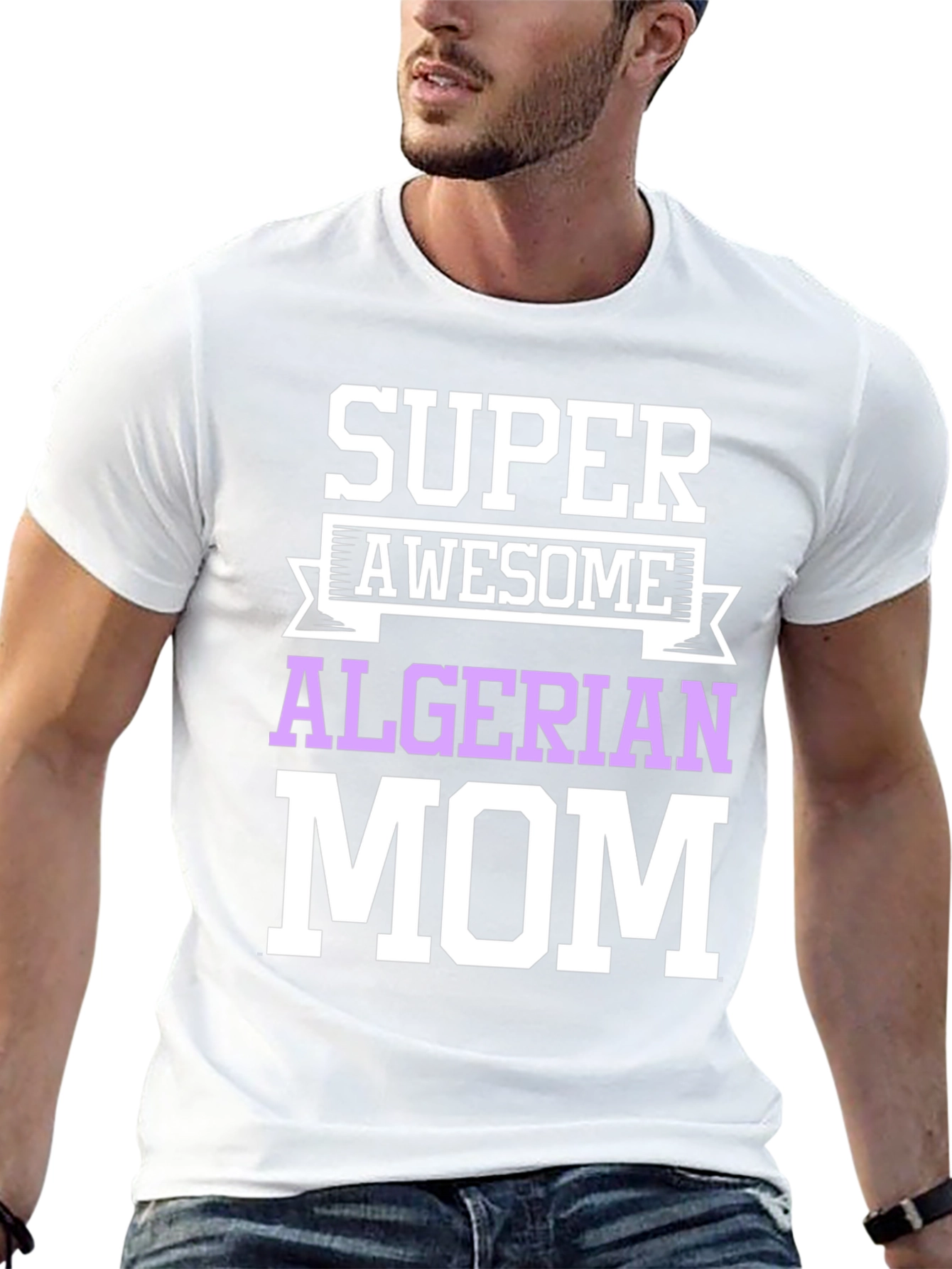 Super Awesome Algerian Mom T-Shirt