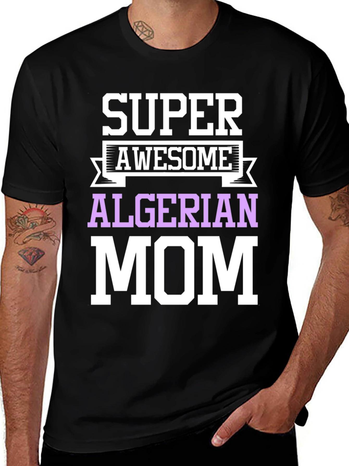 Super Awesome Algerian Mom T-Shirt