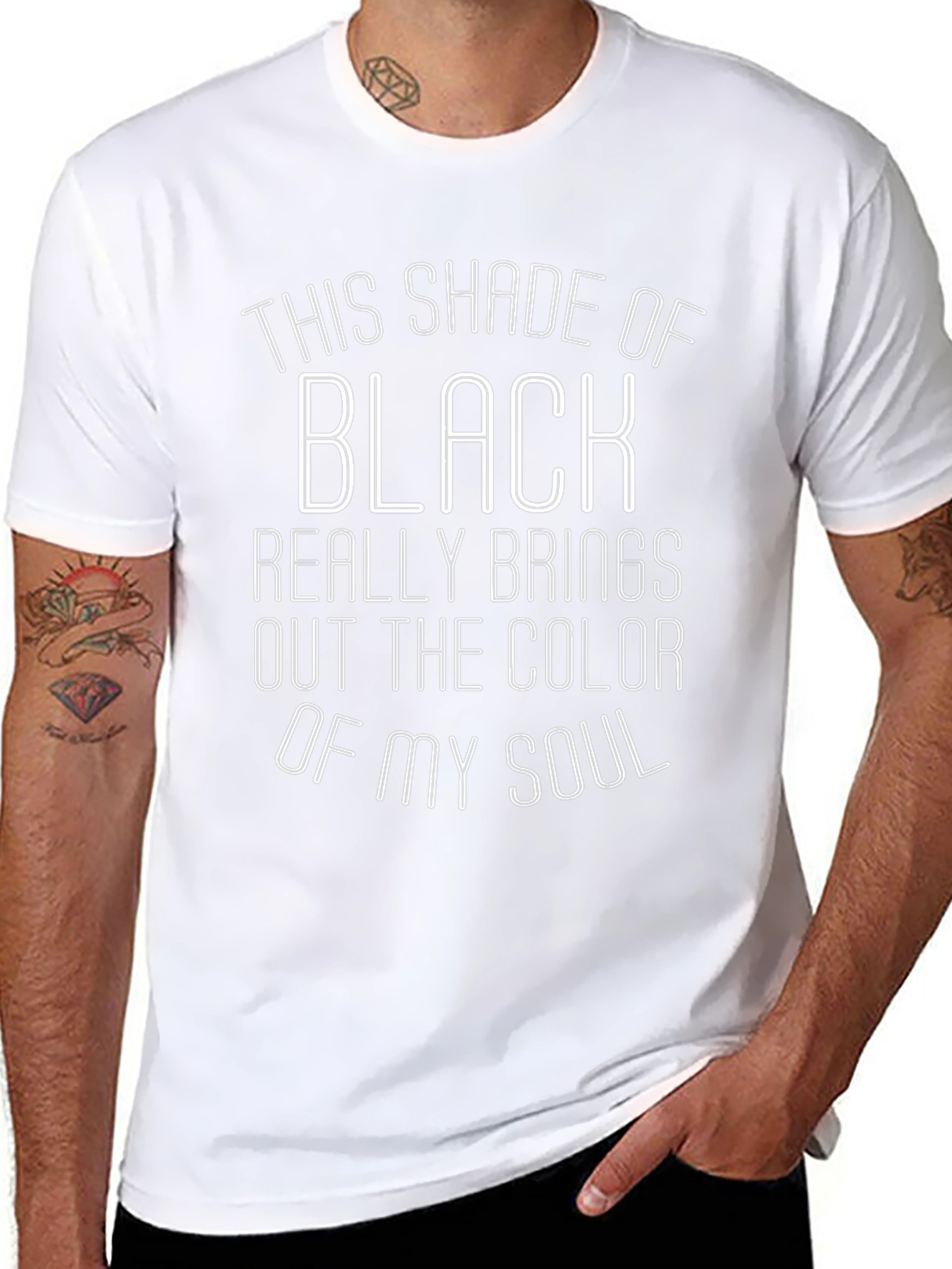 Shade of Black Soul T-Shirt