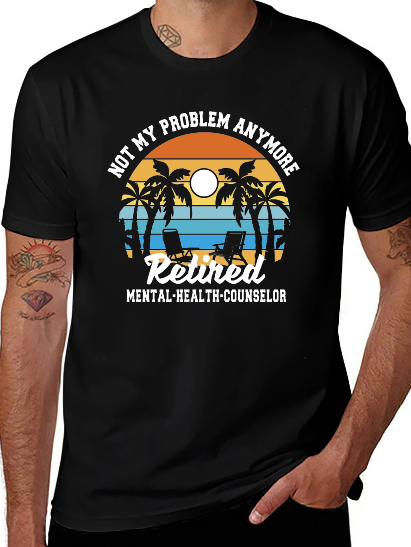 Retired Mental Health Counselor T-Shirt