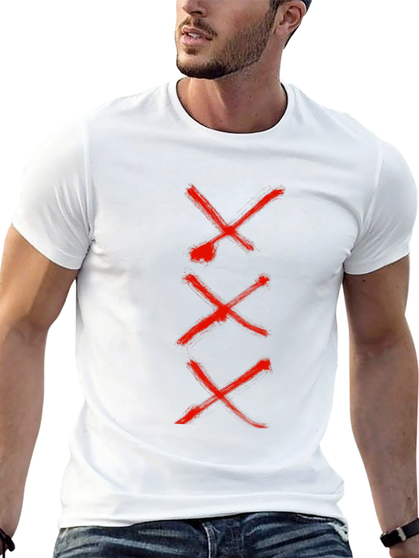 Triple X Graphic Tee - Mens Black T-Shirt