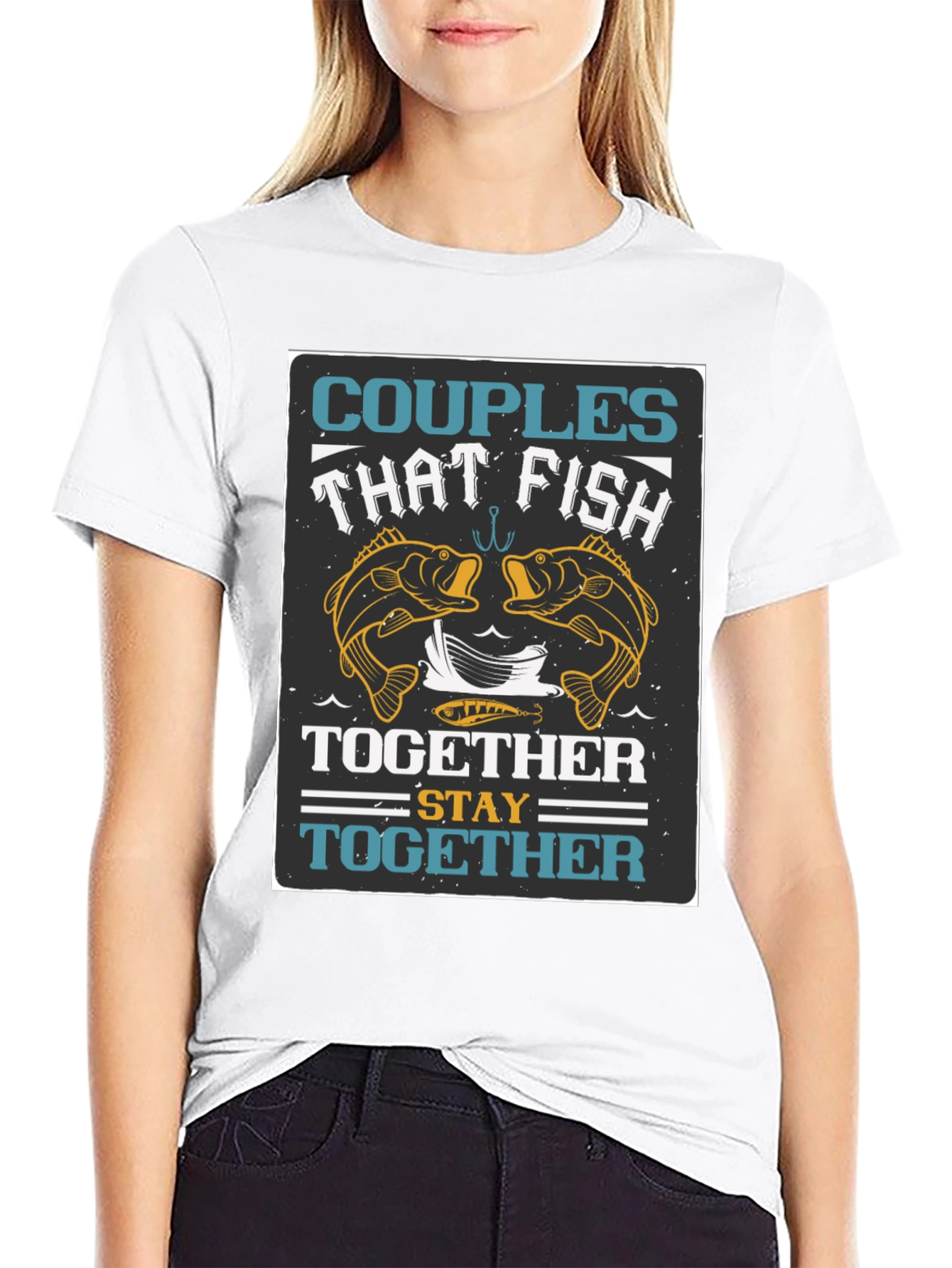 Couples That Fish Together T-Shirt