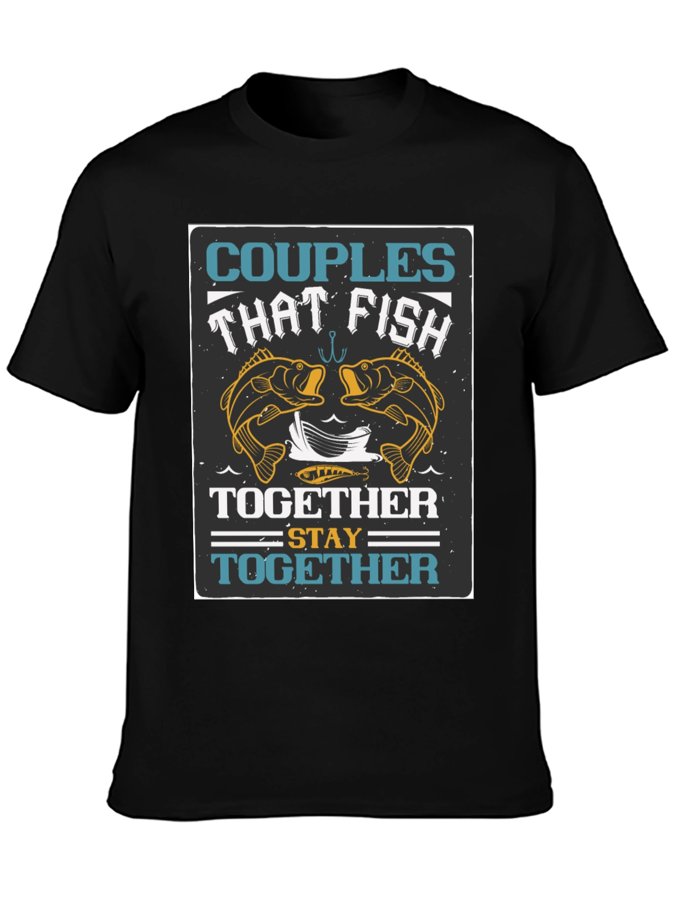 Couples That Fish Together T-Shirt
