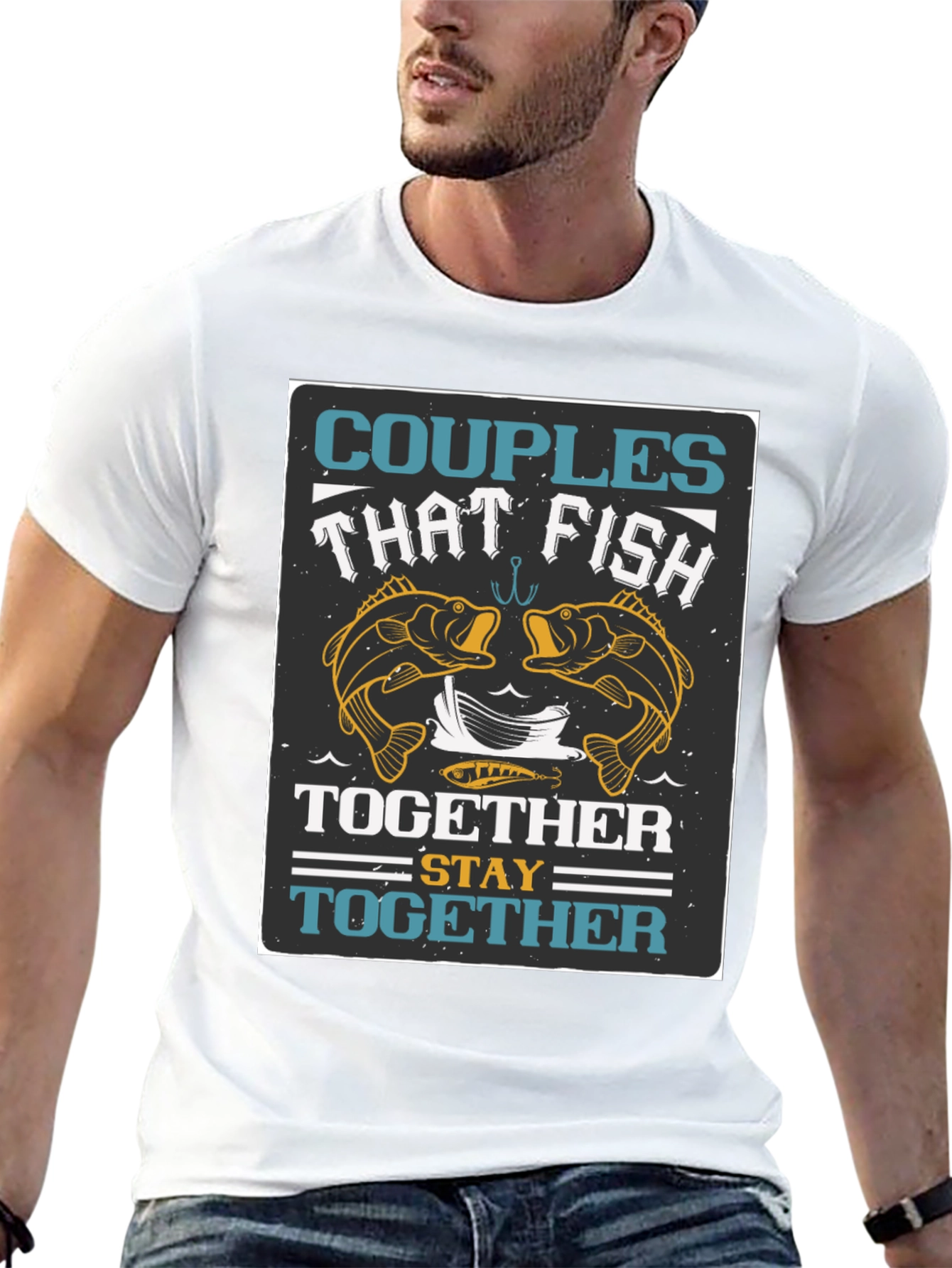 Couples That Fish Together T-Shirt
