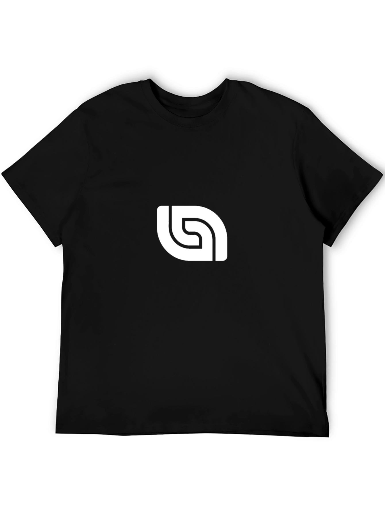 Modern Logo Black T-Shirt | Stylish Design