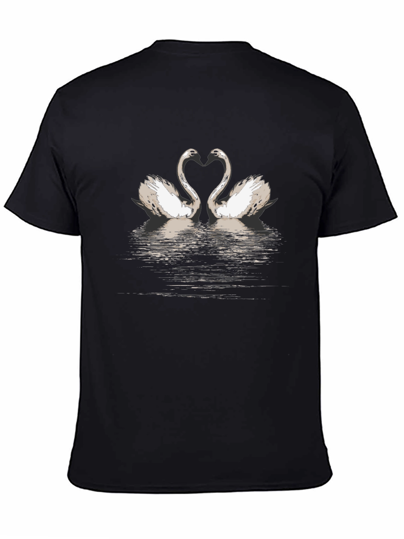 Swan Lake Black T-Shirt