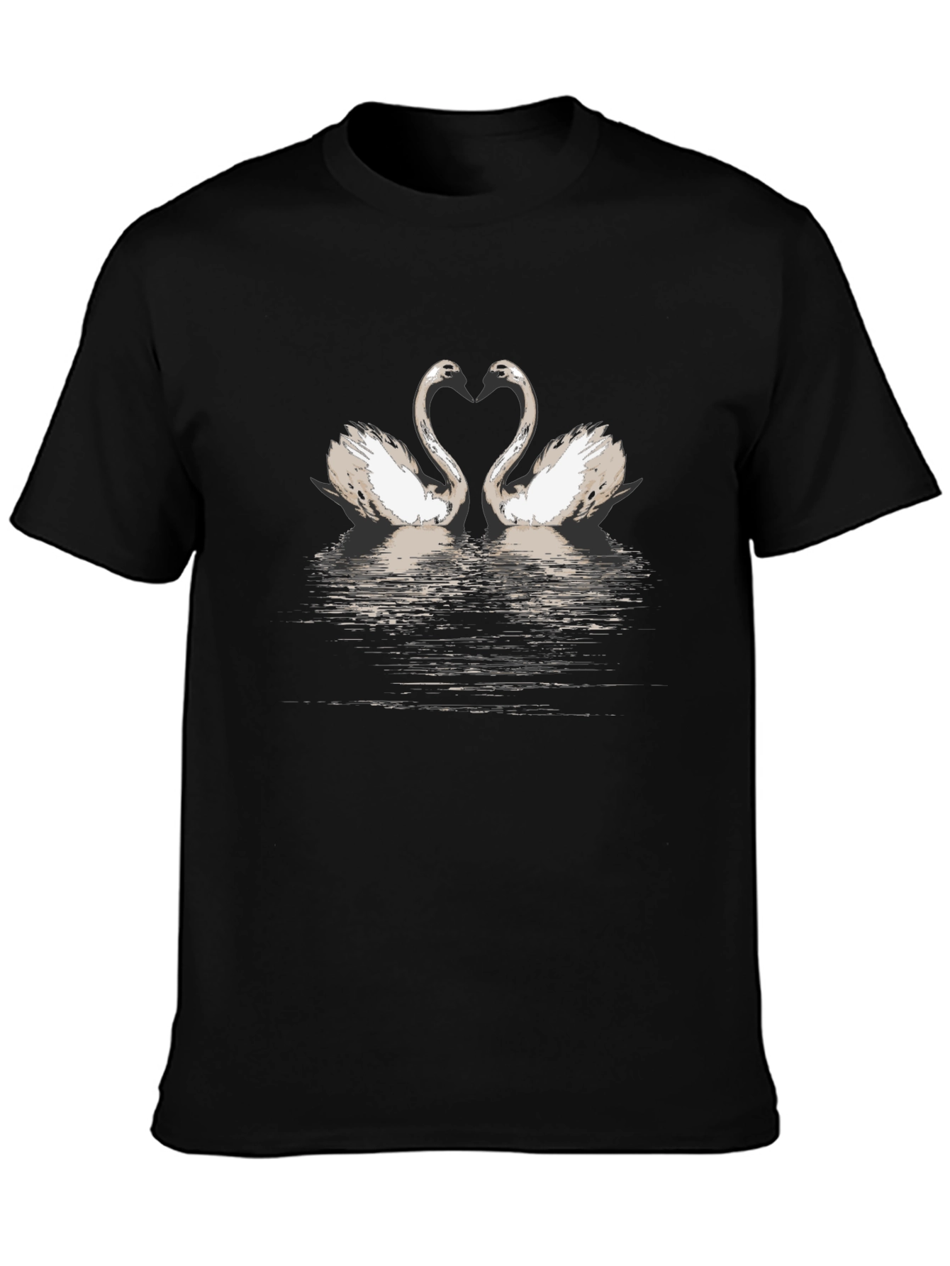 Swan Lake Black T-Shirt