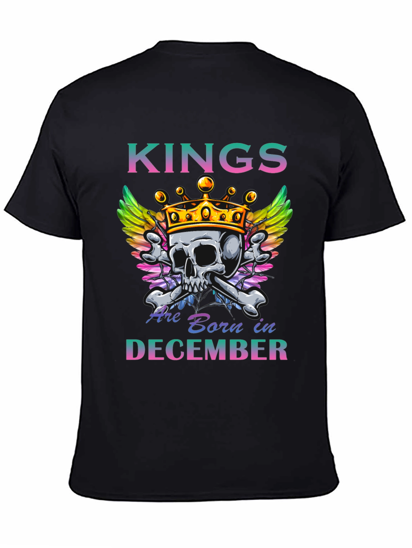 Kings Born in December Graphic T-Shirt
