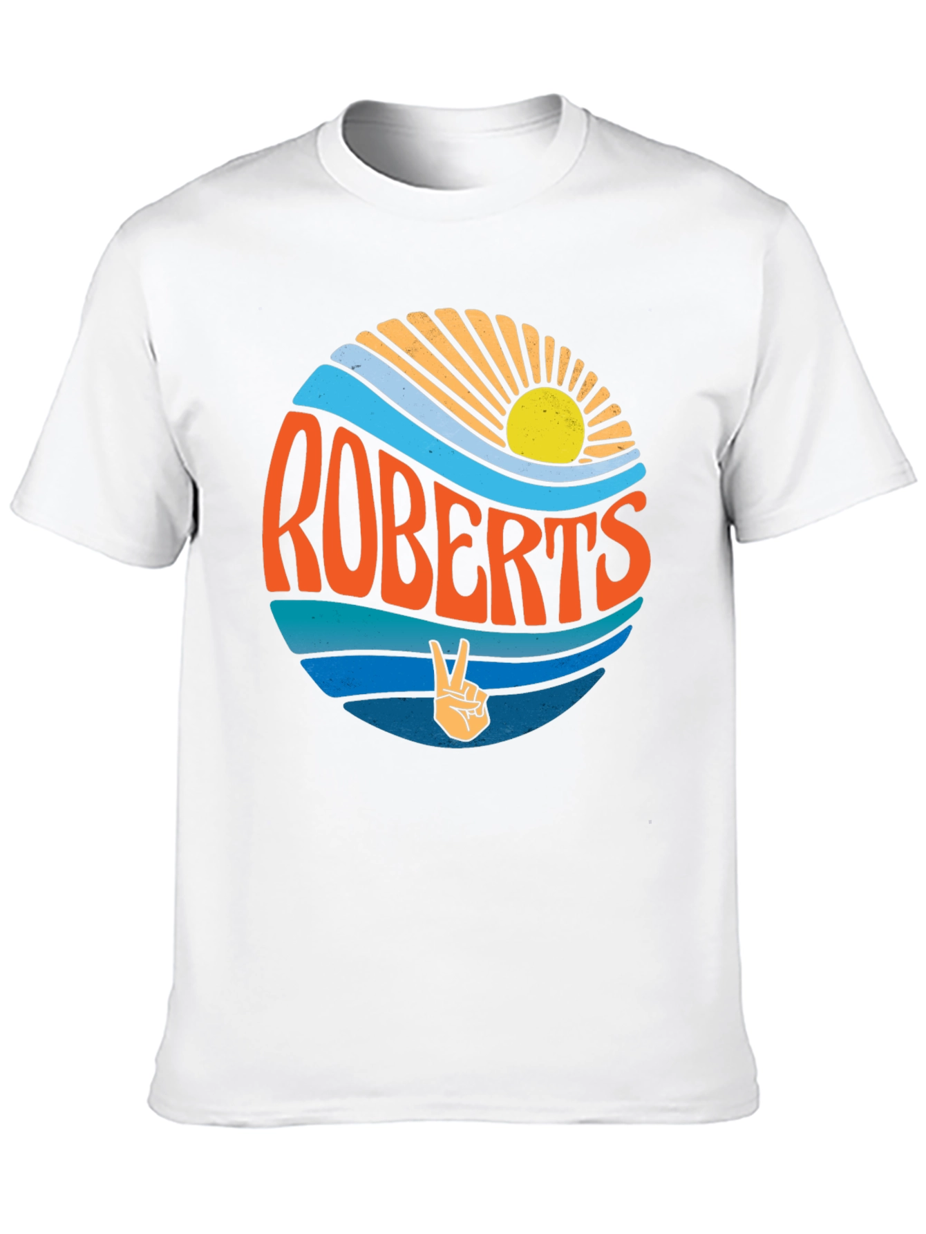 Retro Roberts T-Shirt - Peace & Sunshine