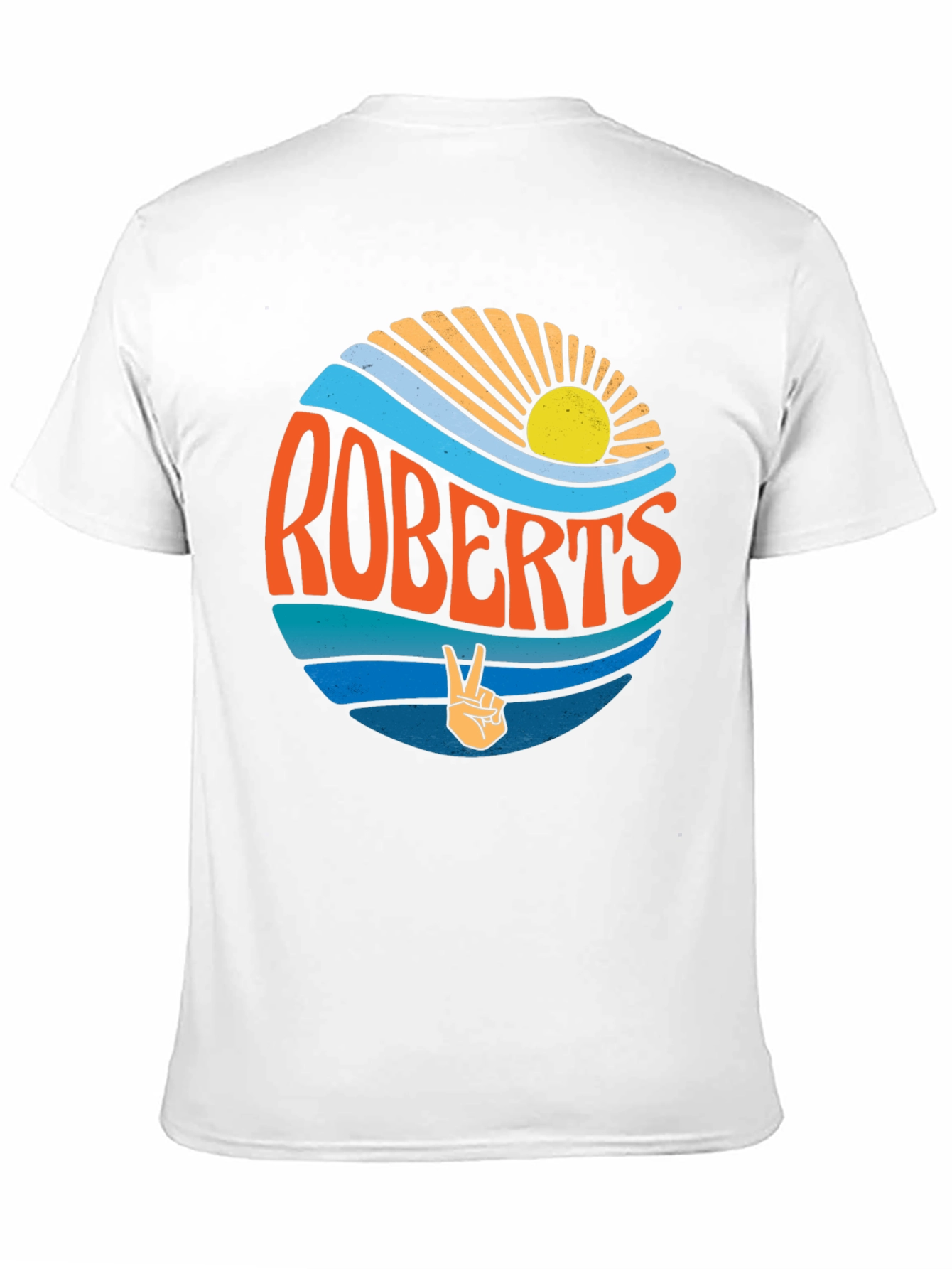 Retro Roberts T-Shirt - Peace & Sunshine