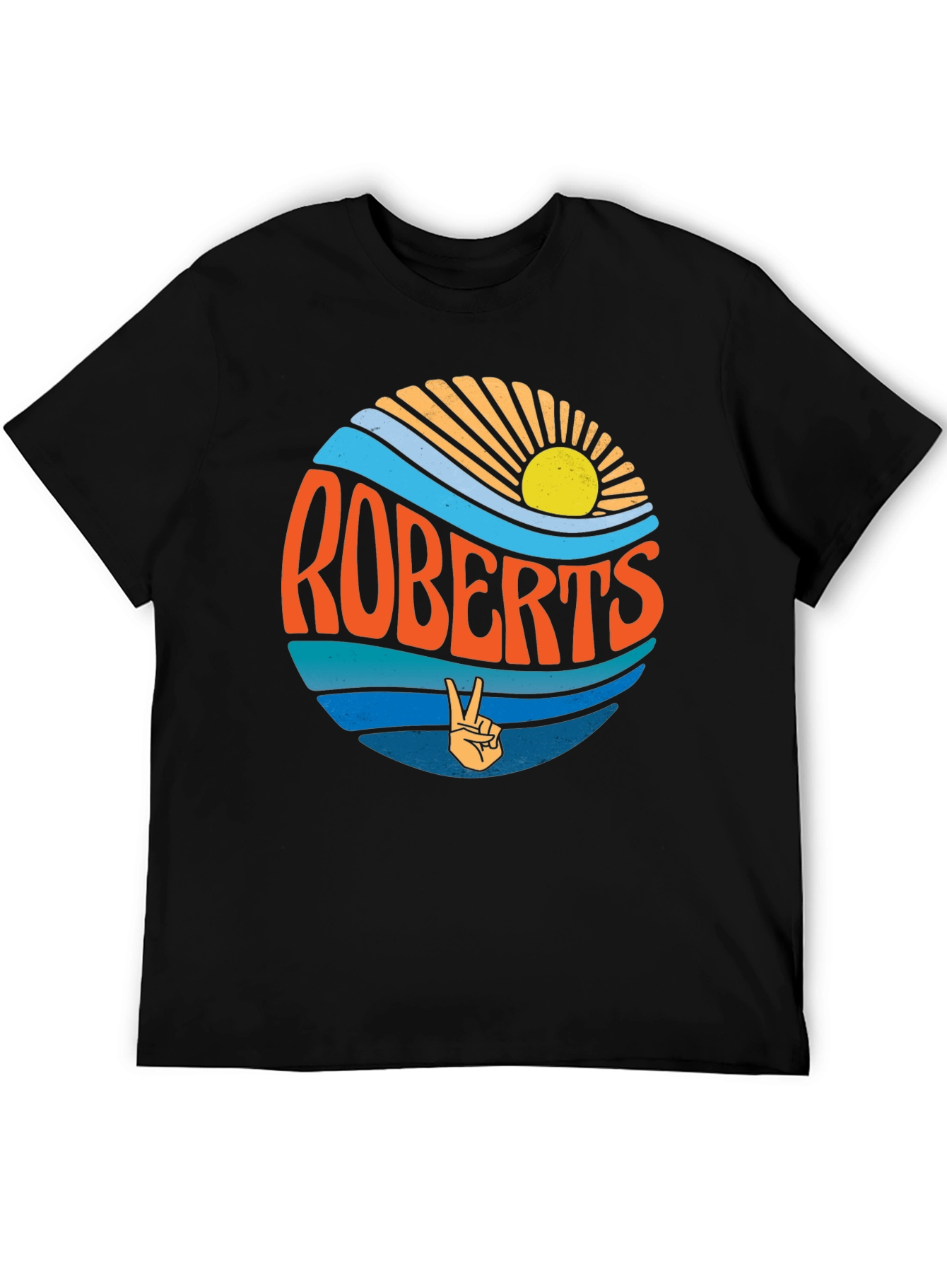 Retro Roberts T-Shirt - Peace & Sunshine