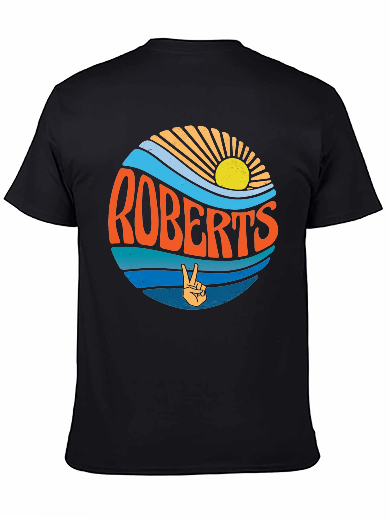 Retro Roberts T-Shirt - Peace & Sunshine