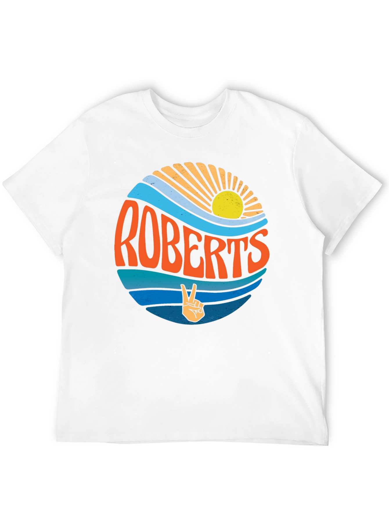 Retro Roberts T-Shirt - Peace & Sunshine