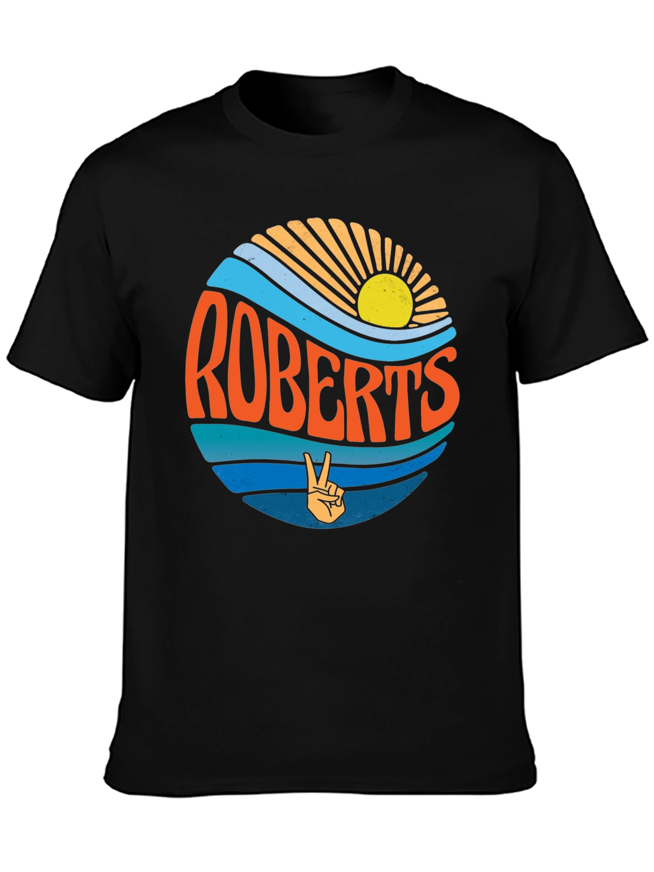 Retro Roberts T-Shirt - Peace & Sunshine