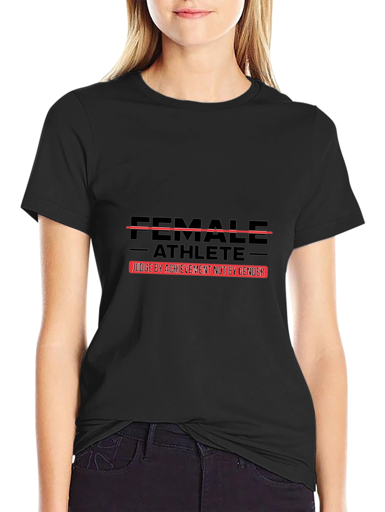Female Athlete Judge by Achievement T-Shirt