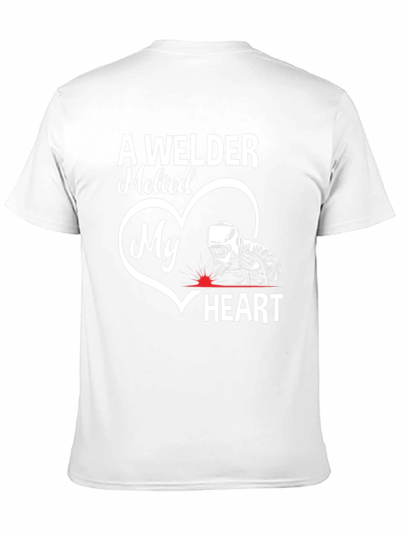 Welder Heart T-Shirt - Love Welding Apparel