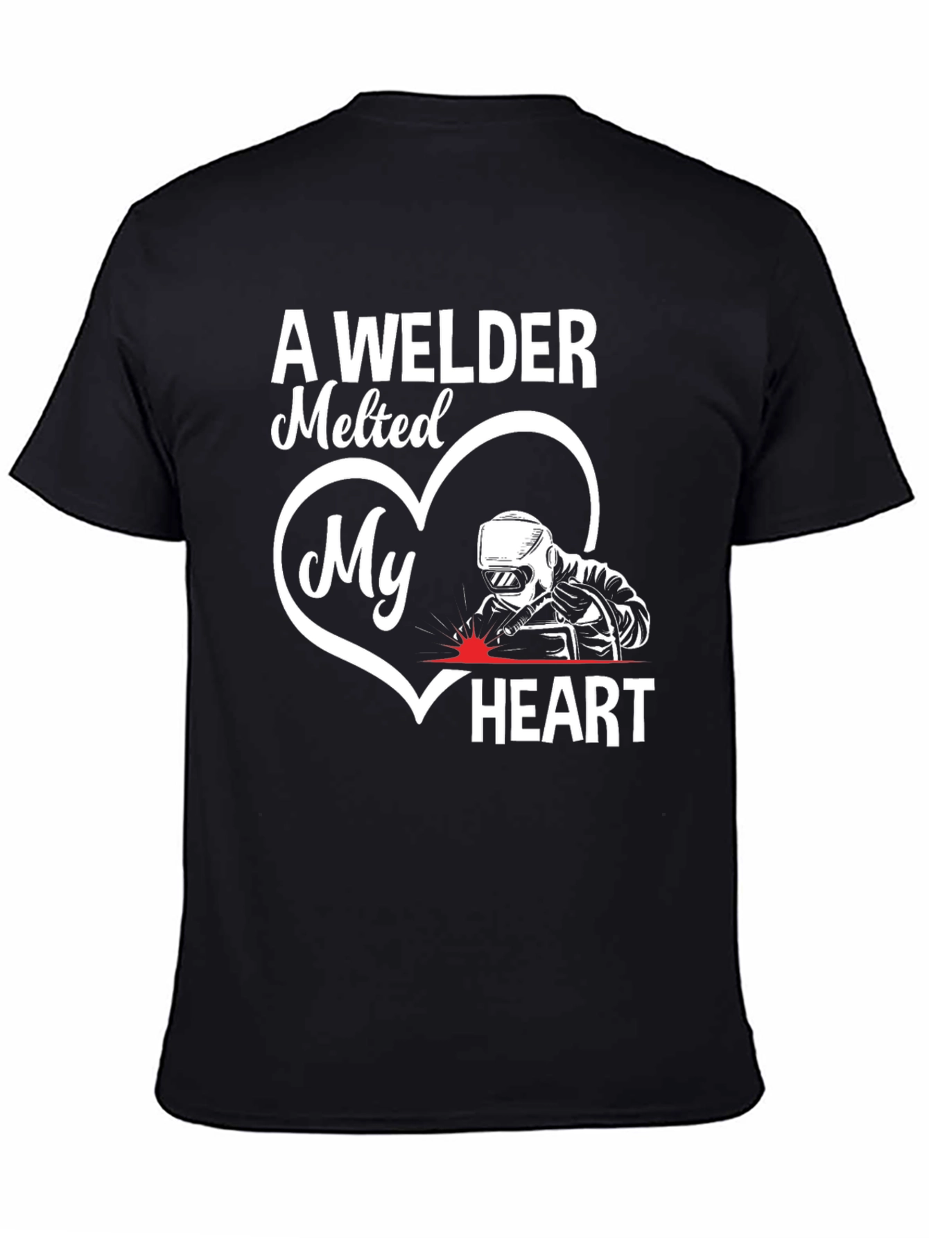 Welder Heart T-Shirt - Love Welding Apparel