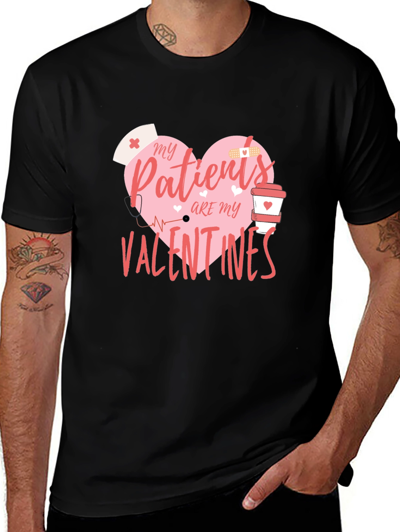 My Patients Are My Valentines Graphic Tee