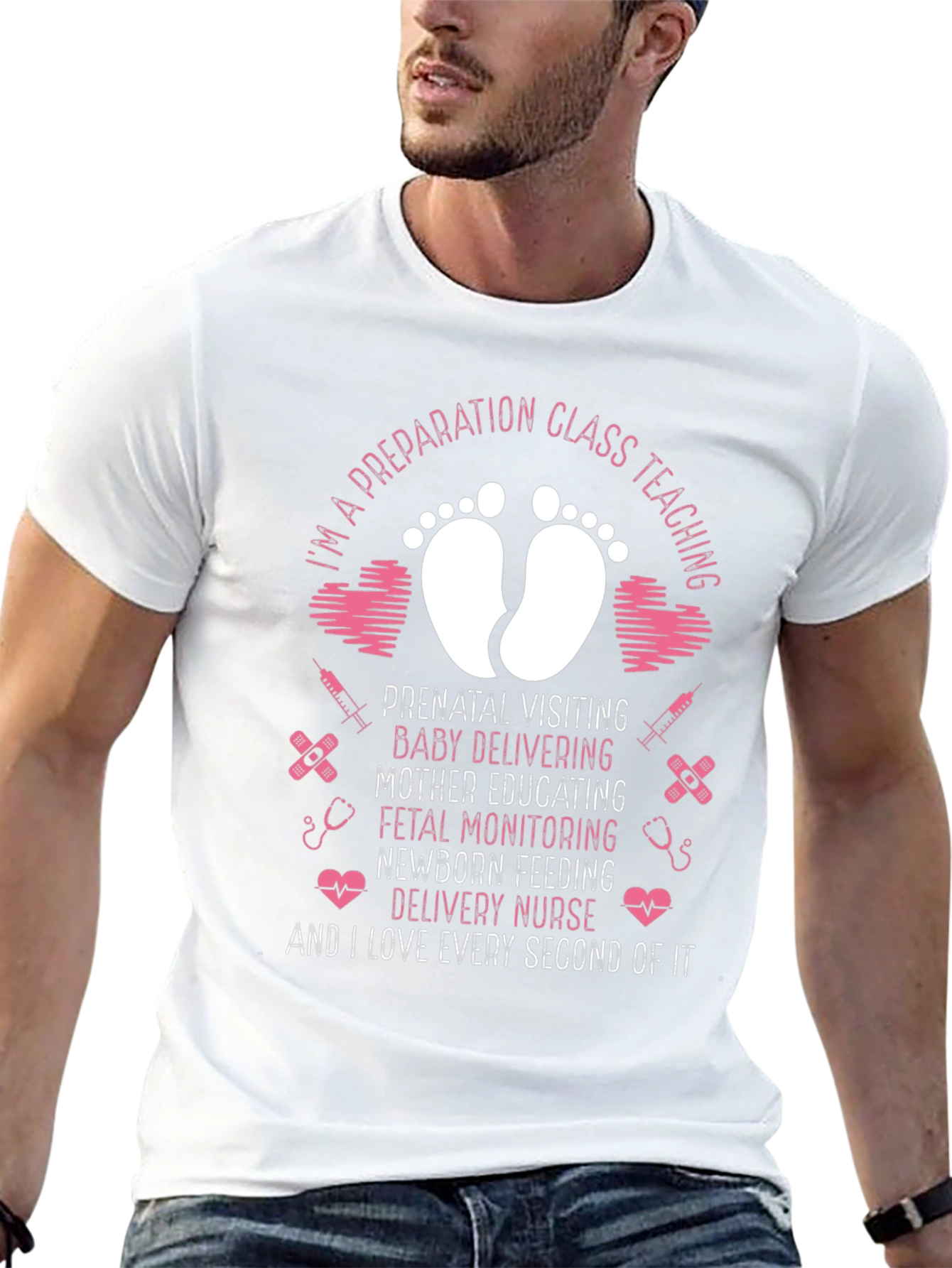 Delivery Nurse T-Shirt: Im A Preparation Class Teaching