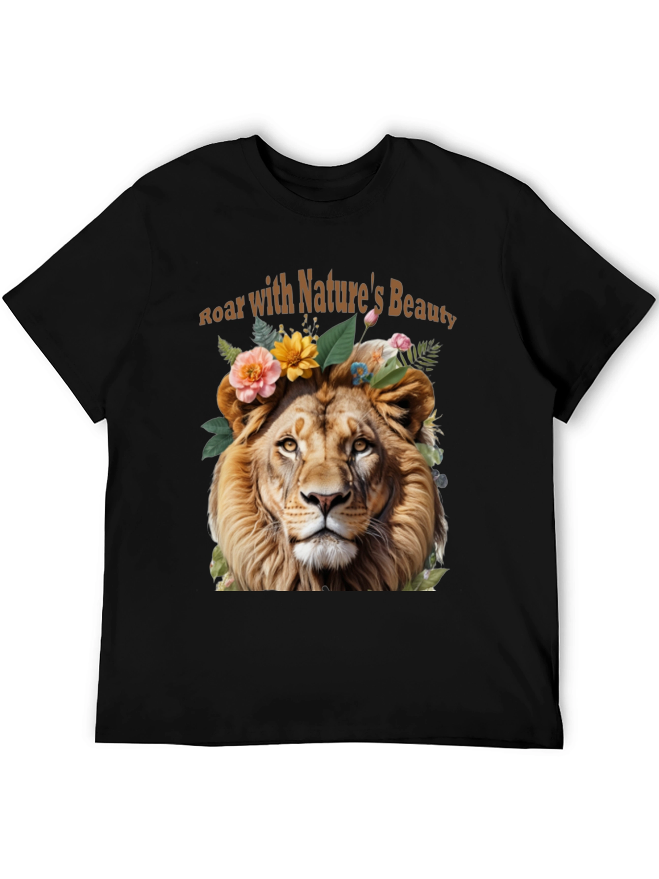 Natures Beauty Lion Graphic Tee
