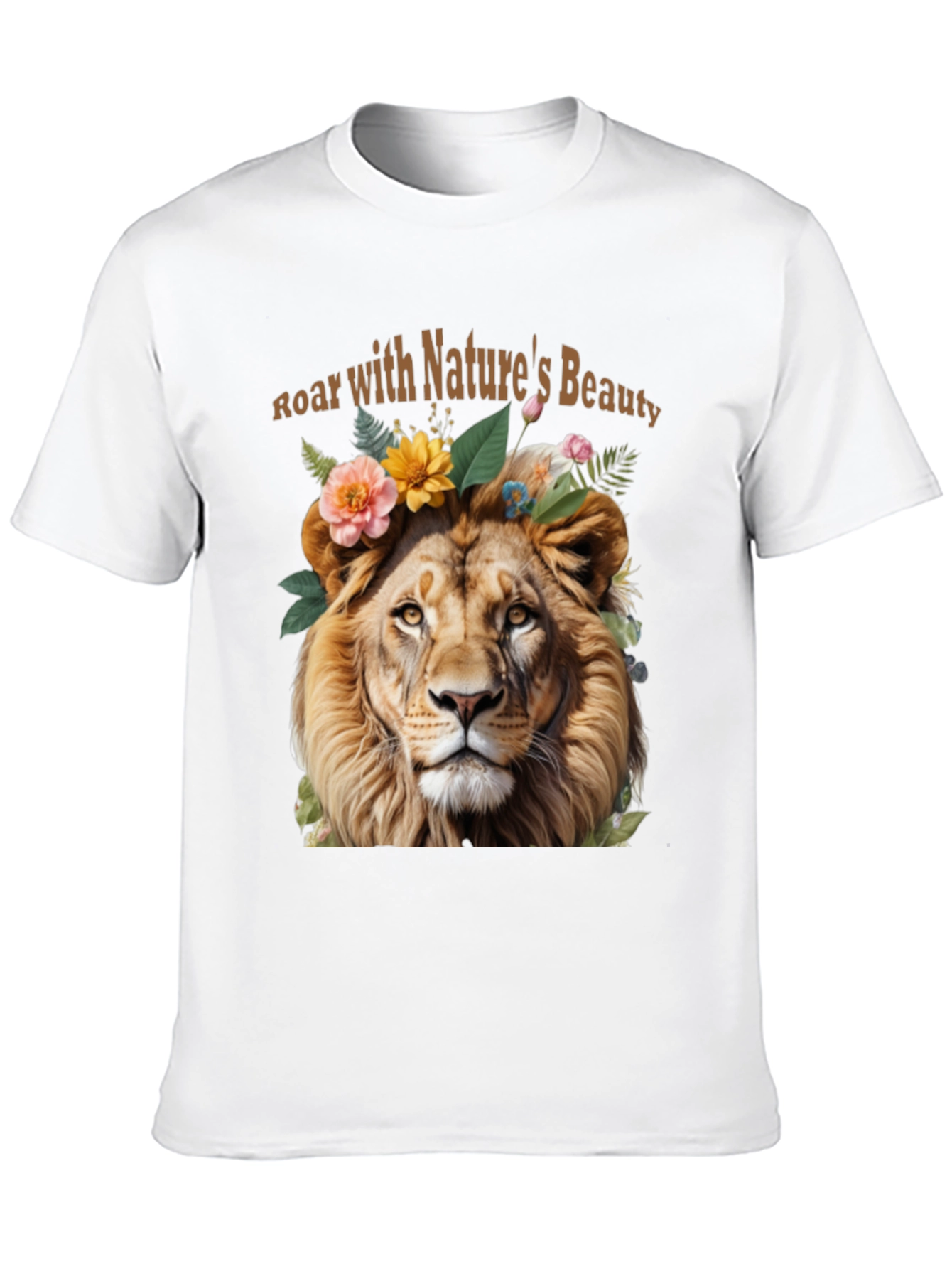 Natures Beauty Lion Graphic Tee