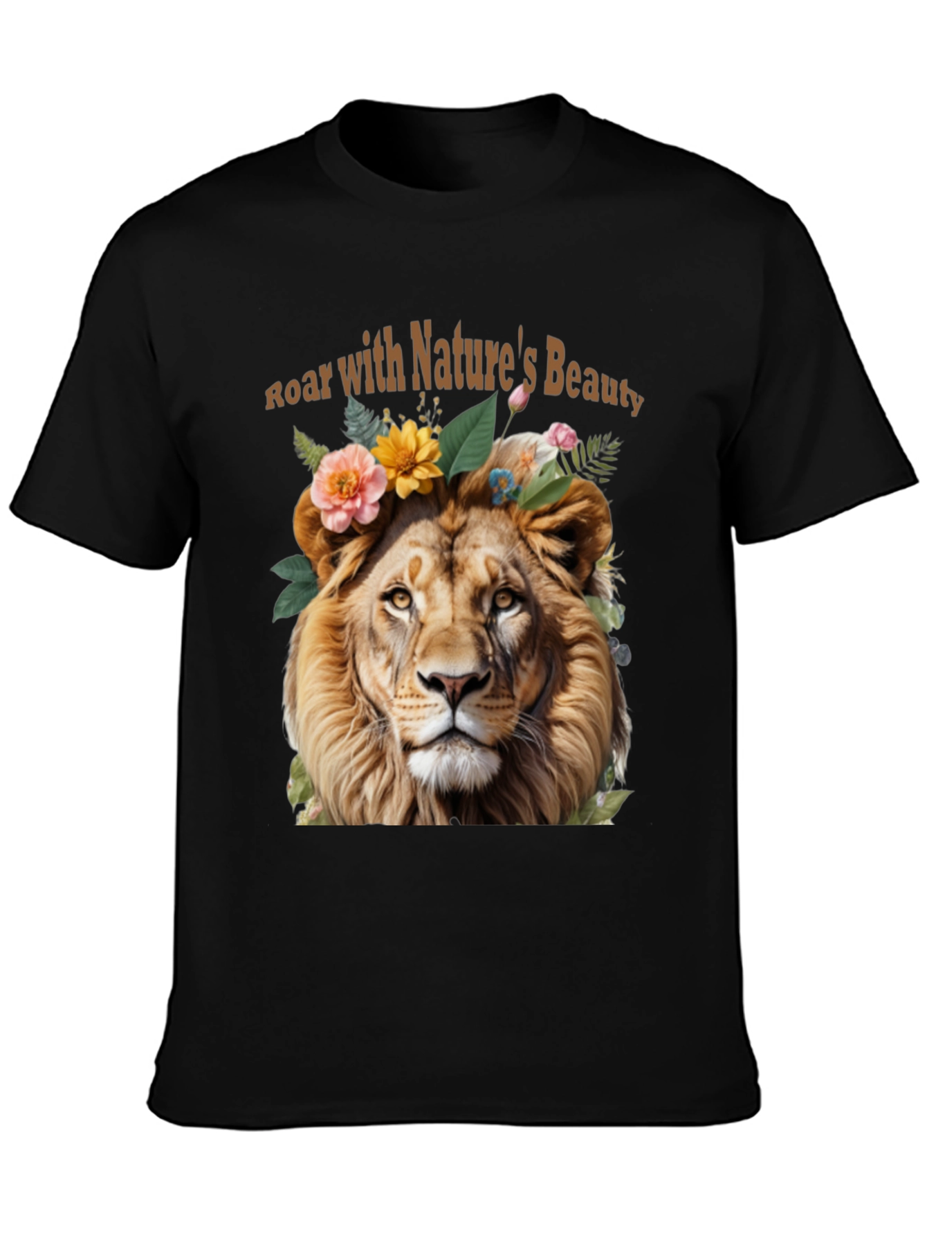 Natures Beauty Lion Graphic Tee